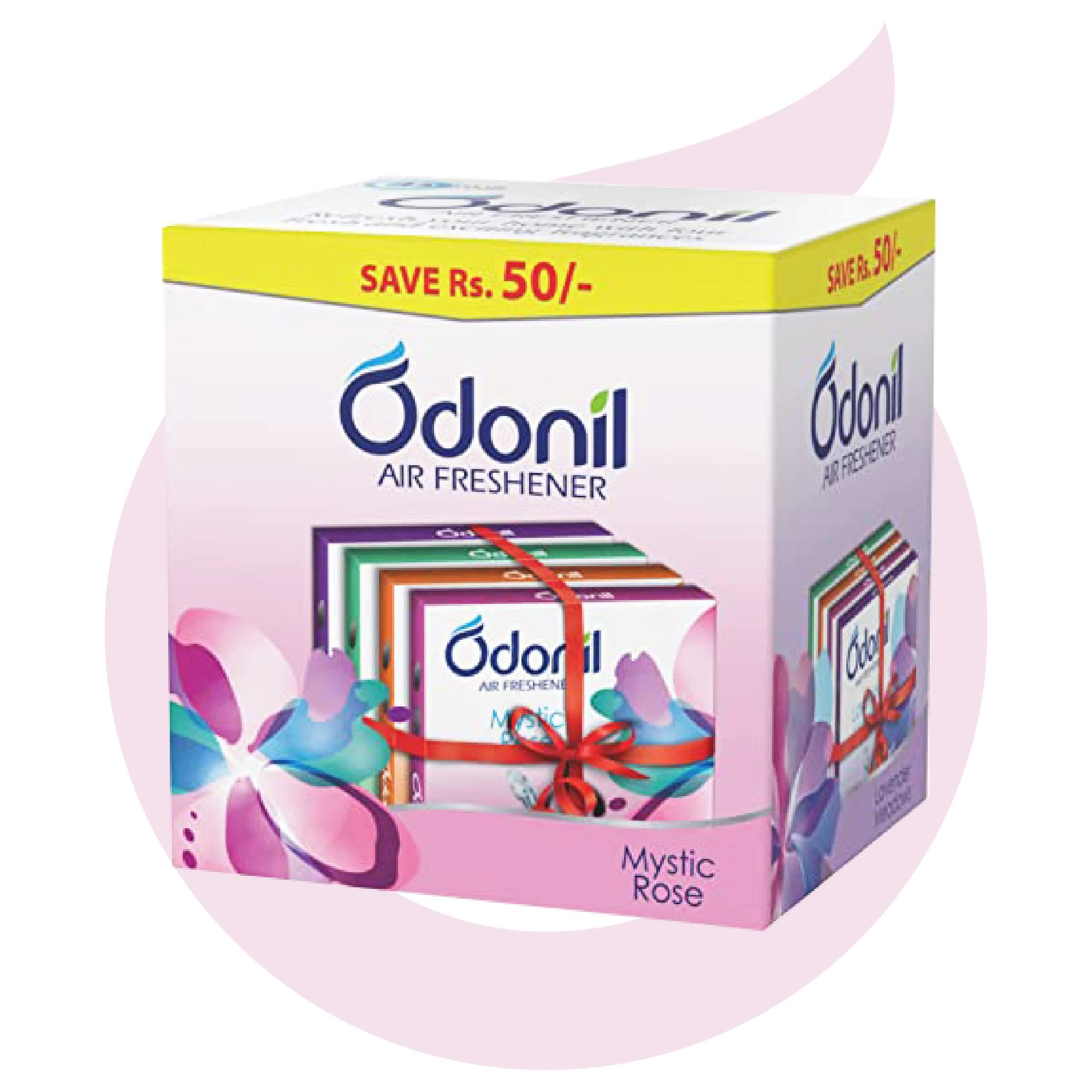 Odonil Toilet Air Freshener 75g*4 Gm (Buy 3 Get 1 Free)