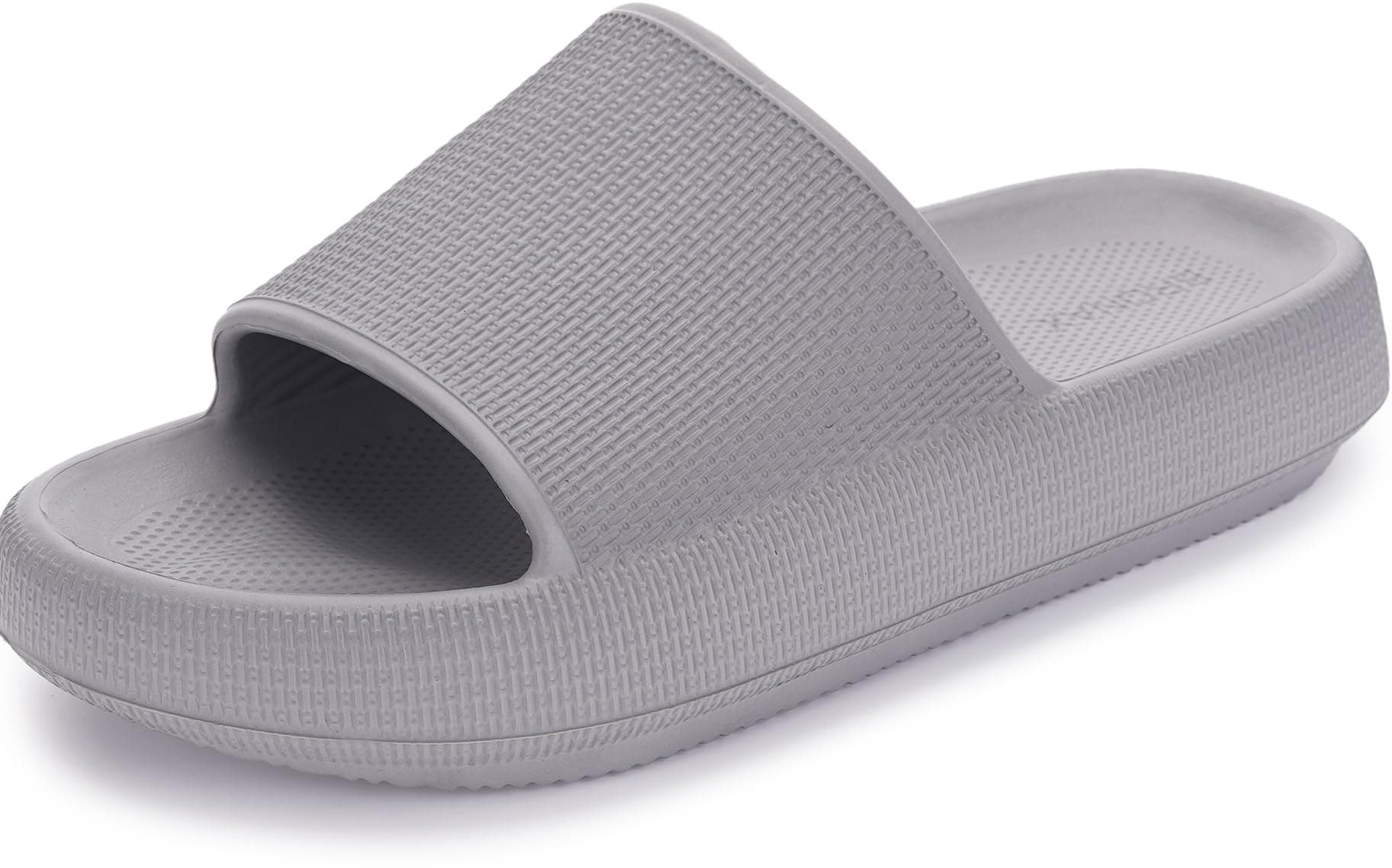 Pillow Slippers for Women and Men | House Slides Shower Sandals | Cushioned Thick Sole