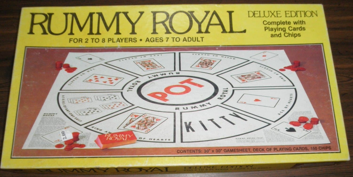 Rummy Royal Deluxe Edition 1981 Edition