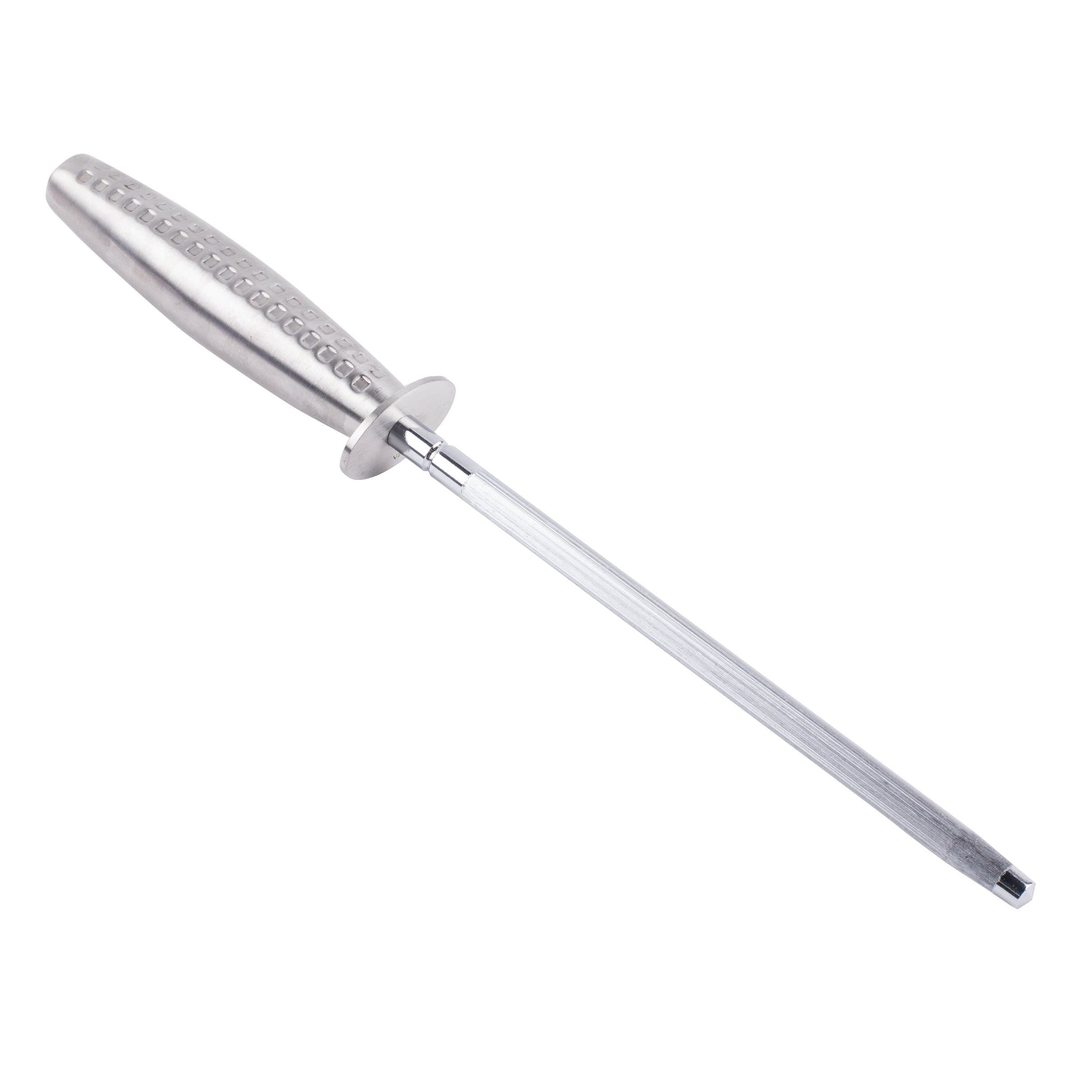 P500873 Knife Sharpening Honing Steel, 20cm/7.9”, Stainless Steel