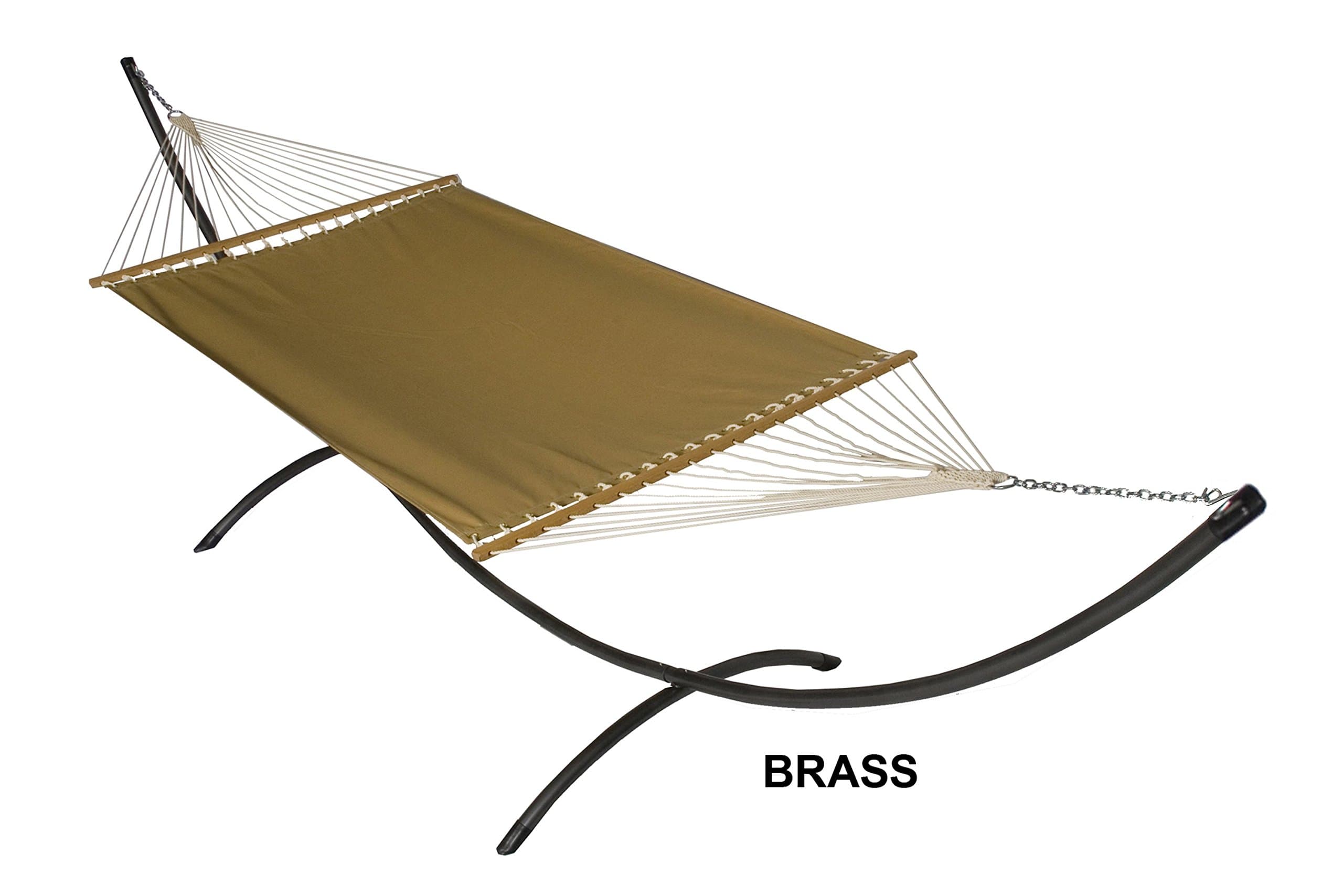Phat Tommy Sunbrella Dupione Deluxe Hammock and Base Combination Color: Brass