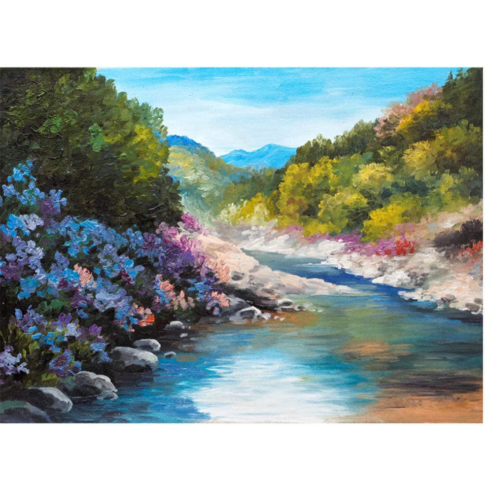 5d Diamond Painting Set, Xiaohe, Crystal Diamond Embroidery, Home Wall Decoration Gift-Square Diamond_30*40