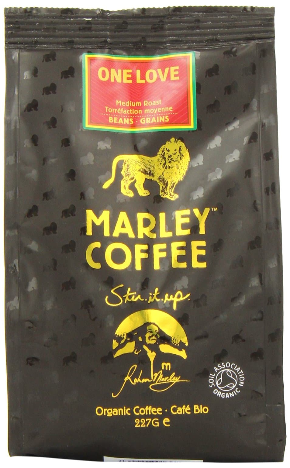 Marley Coffee Organic Medium Roast Coffee Beans - One Love 227g
