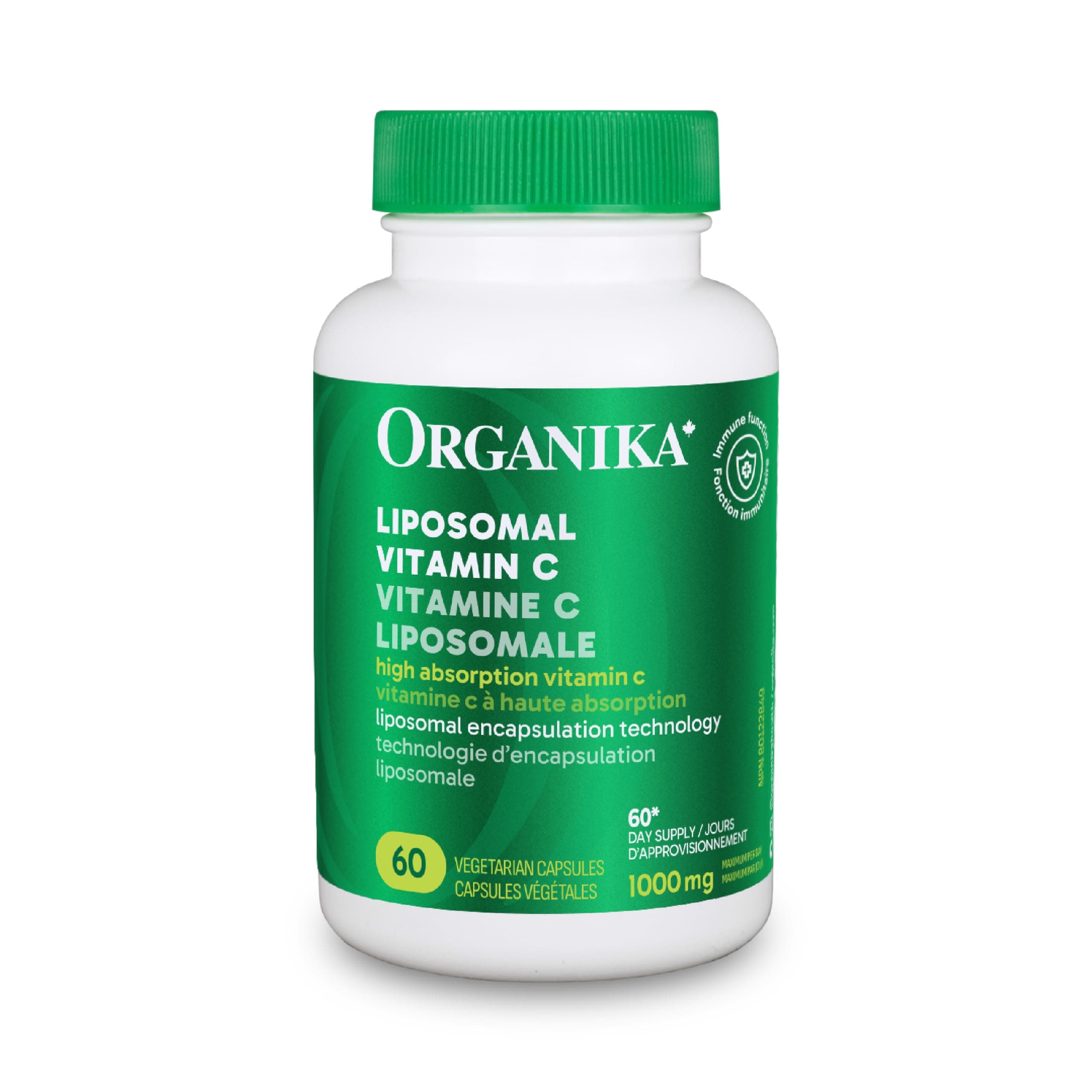 ORGANIKA Liposomal Vitamin C, 60 CT