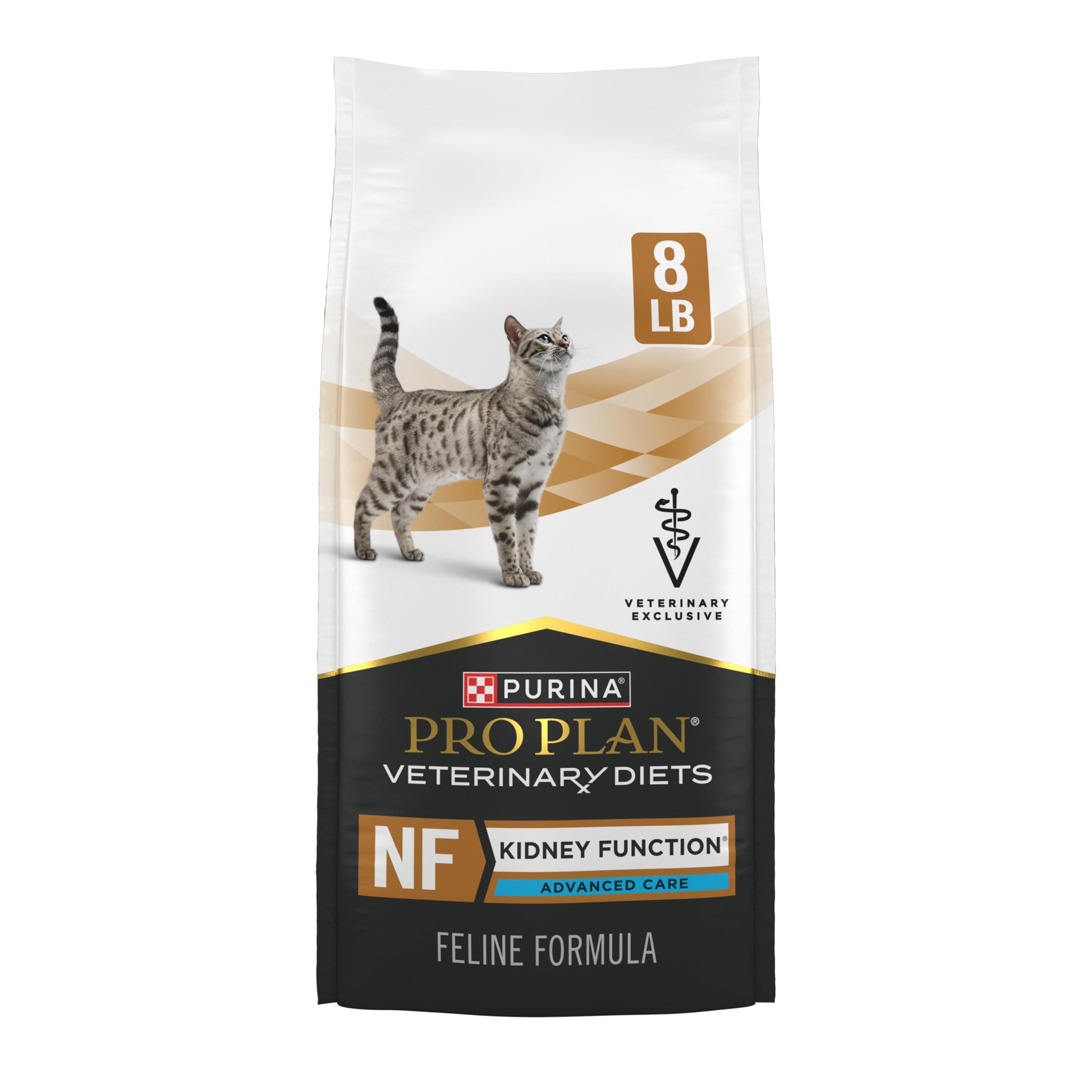 Pro Plan Veterinary Diets Purina NF Kidney Function Advanced Care Feline Formula Dry Cat Food - 8 lb. Bag