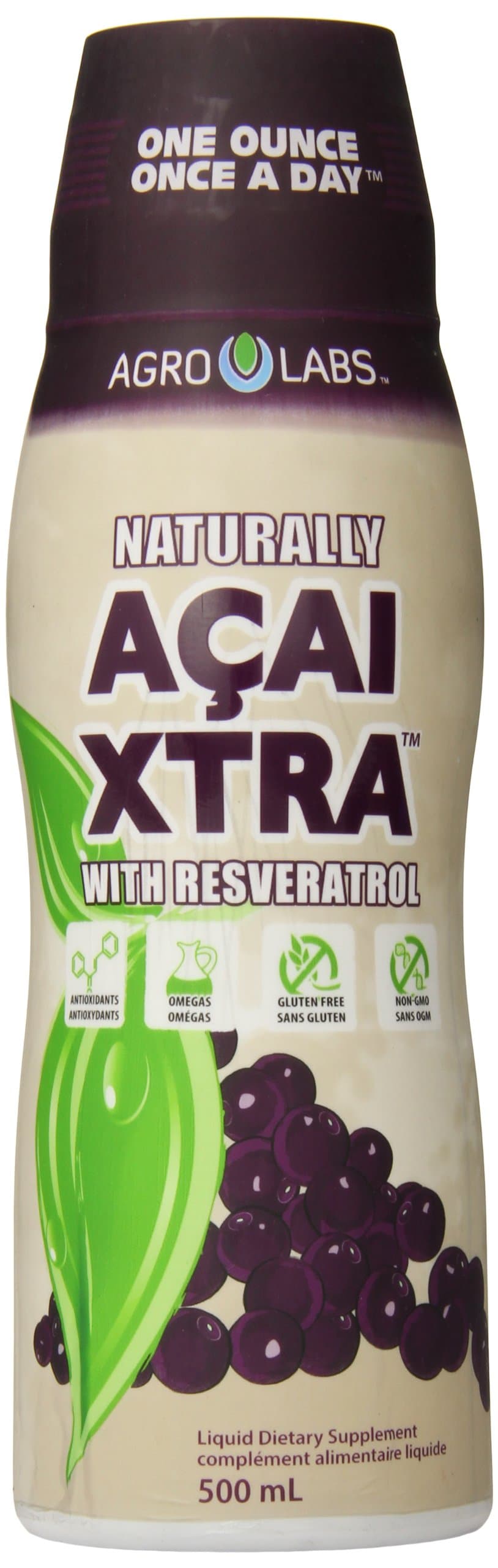 Acai Xtra with Resveratrol Supplement, 16 Fluid Ounce