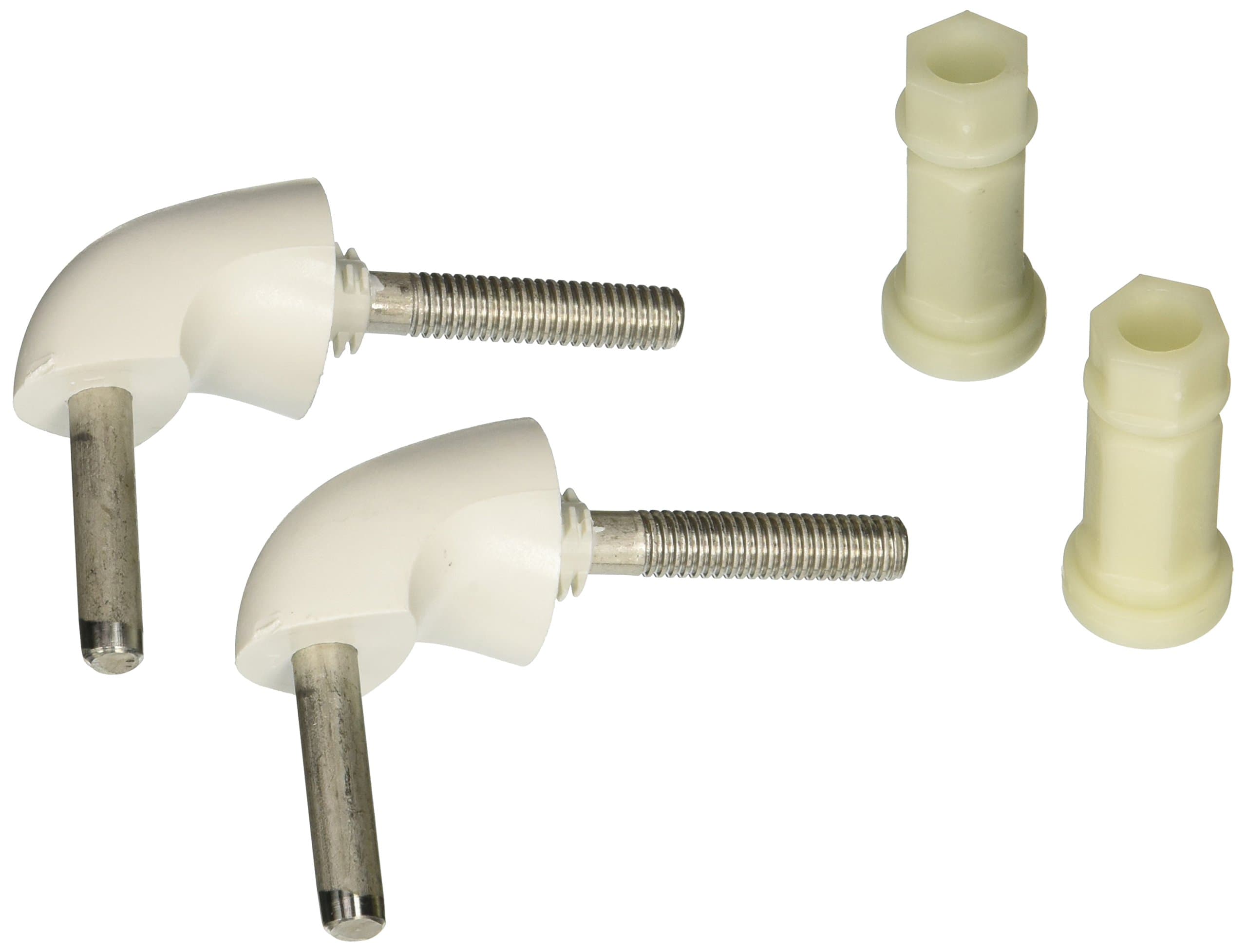 7BHK84 000 Toilet Seat Hinge/Hardware Kit, White