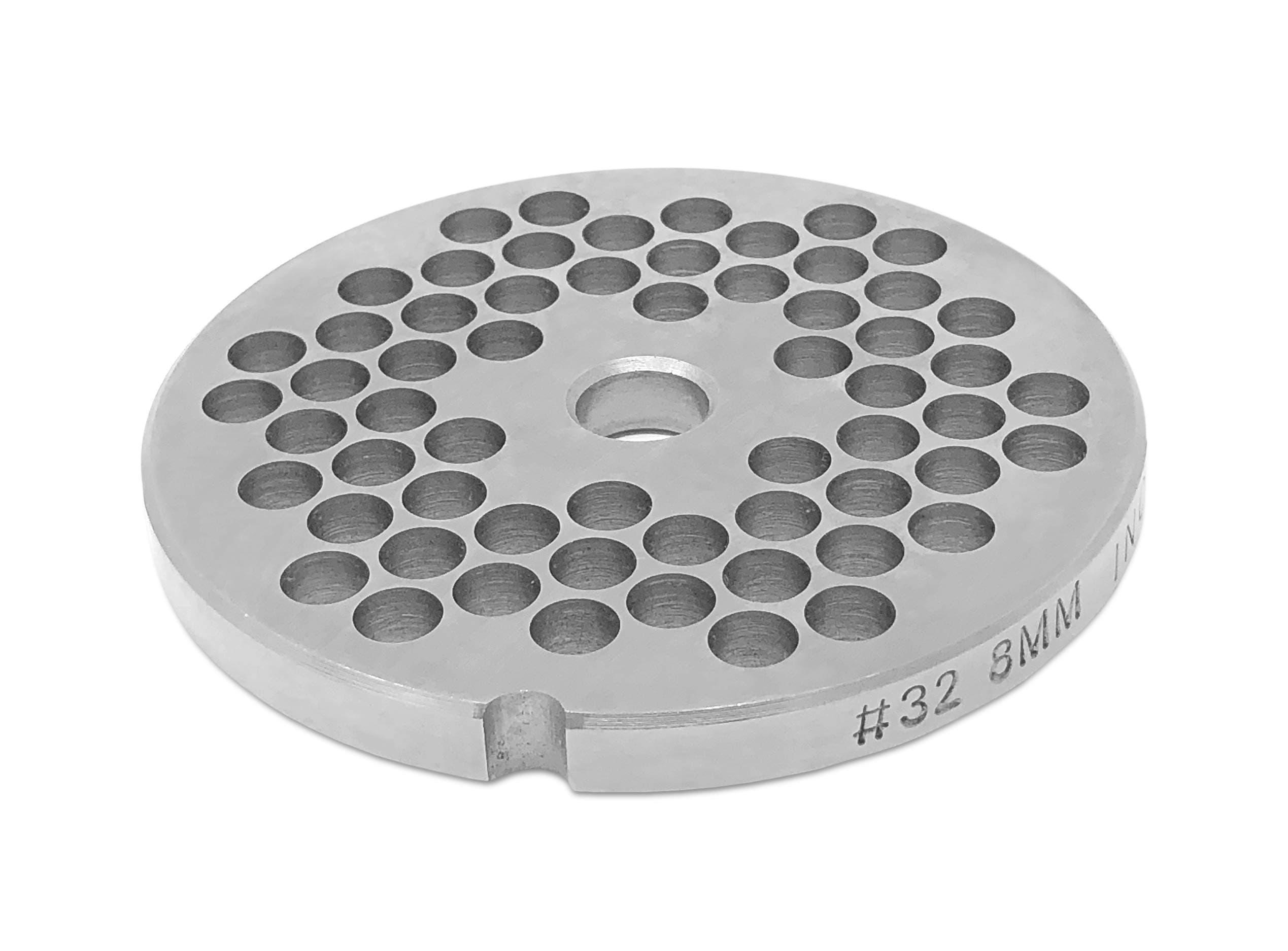 #32 Stainless Steel Replacement Plate Disc Blade for Meat Grinder (5/16")