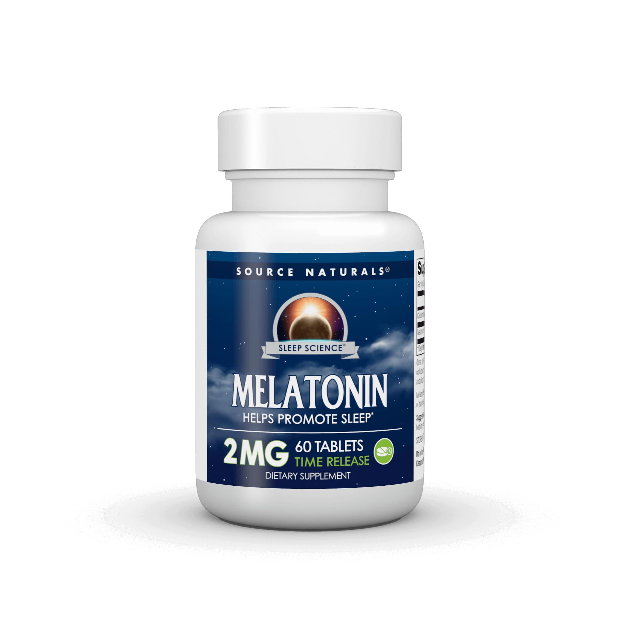 Melatonin, Helps Promote Sleep*, 2 mg - 60 Time-Released Tablets