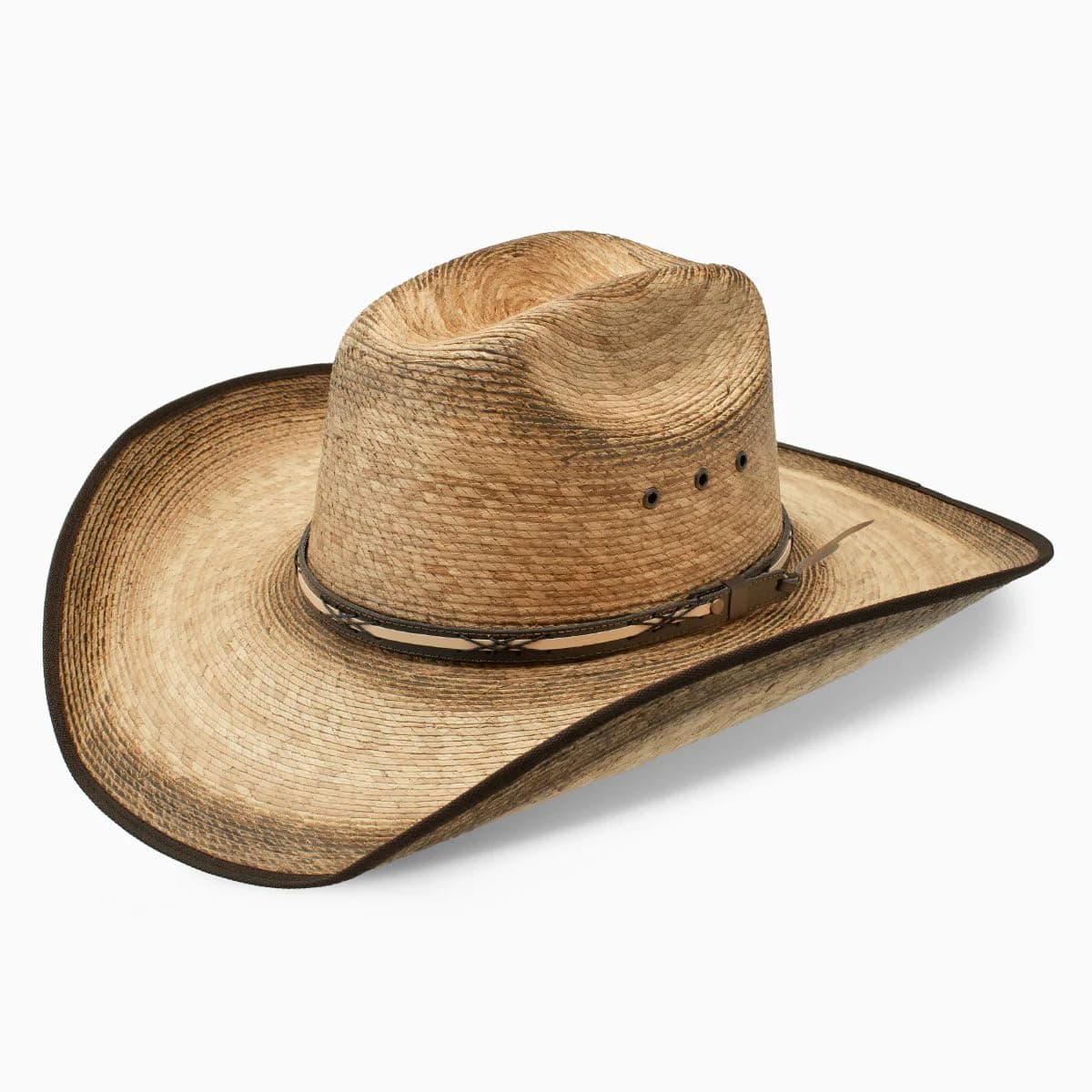 Amarillo Sky Palm 4-1/8" Brim Straw Cowboy Hat Palm