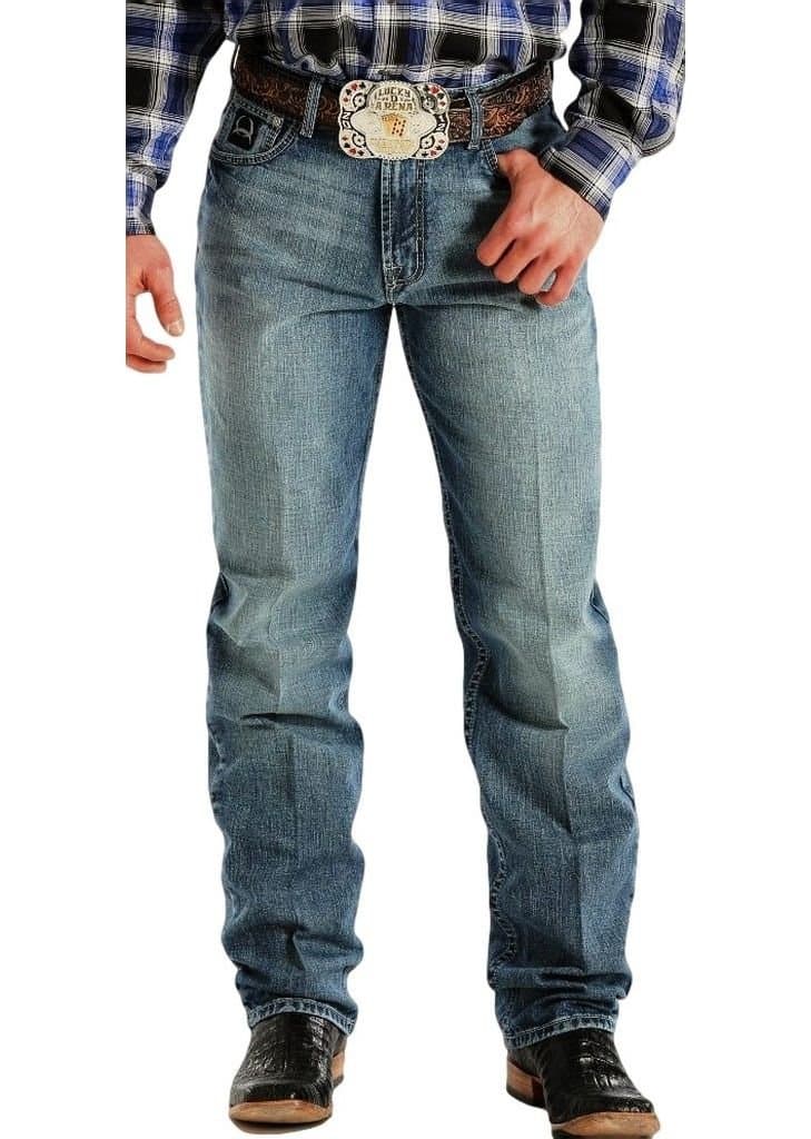 Cinch Apparel Mens Black Label 2 0 Medium Stonewash Jeans 40x38 Indigo
