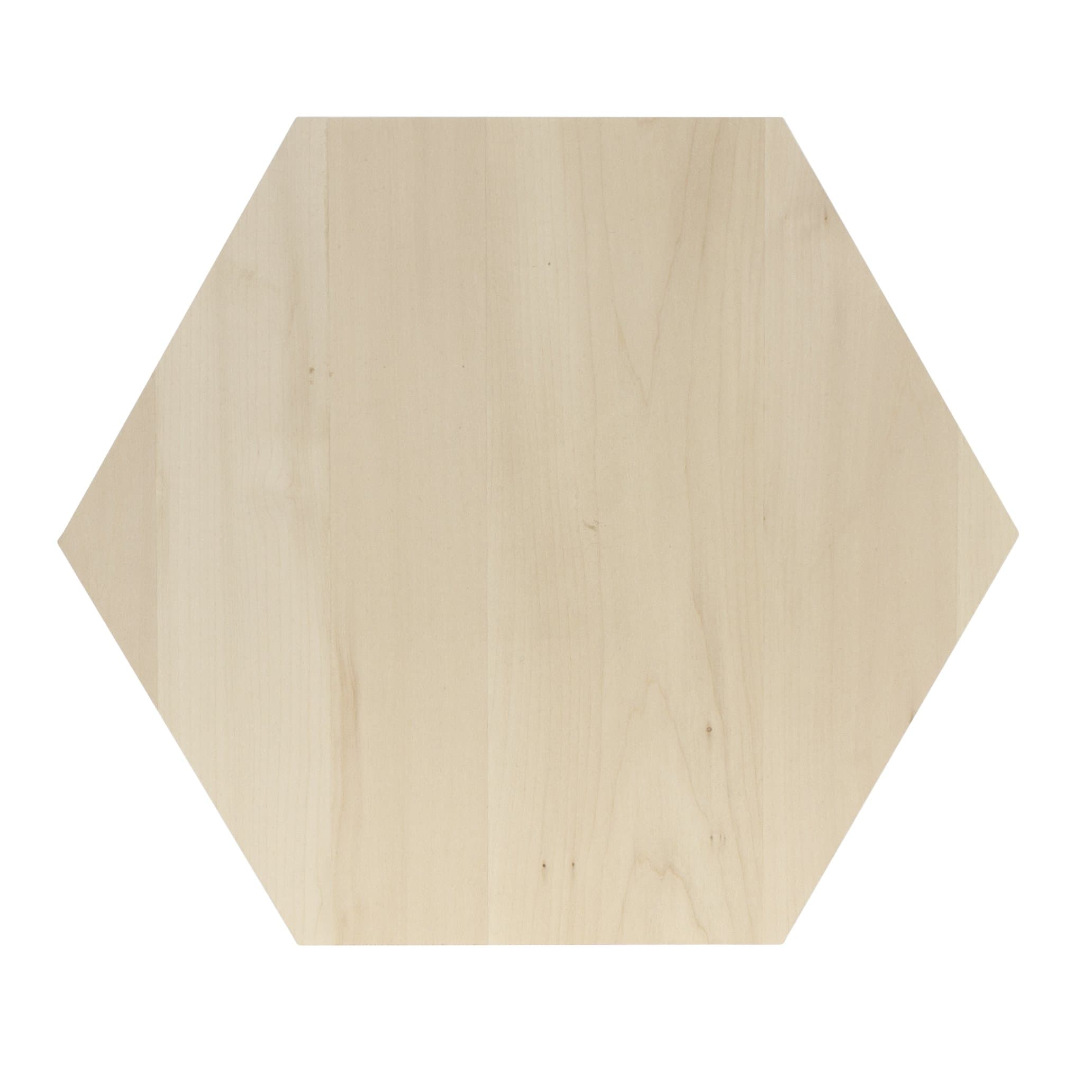 Walnut Hollow41877 Shape Basswood Hexagon 12x14, Wood