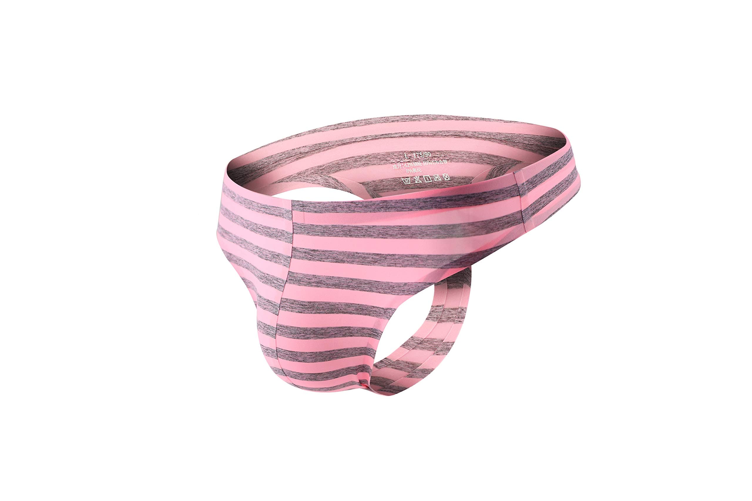 Men's Seamless Underwear Invisible No Show Thong PU809