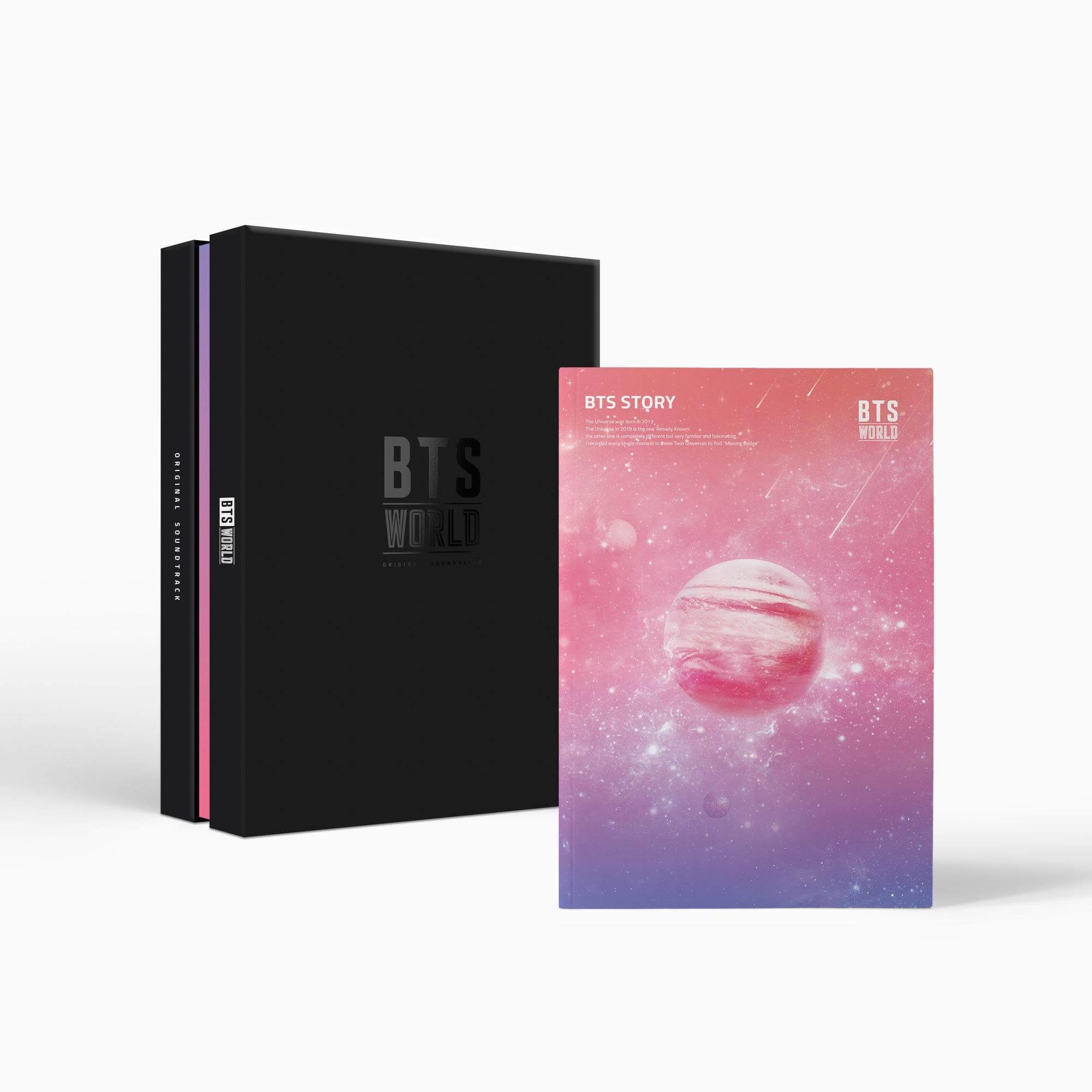 Bighitent BTS World OST CD 88P Photobook Double Side Photocard Game Coupon Lenticular Card