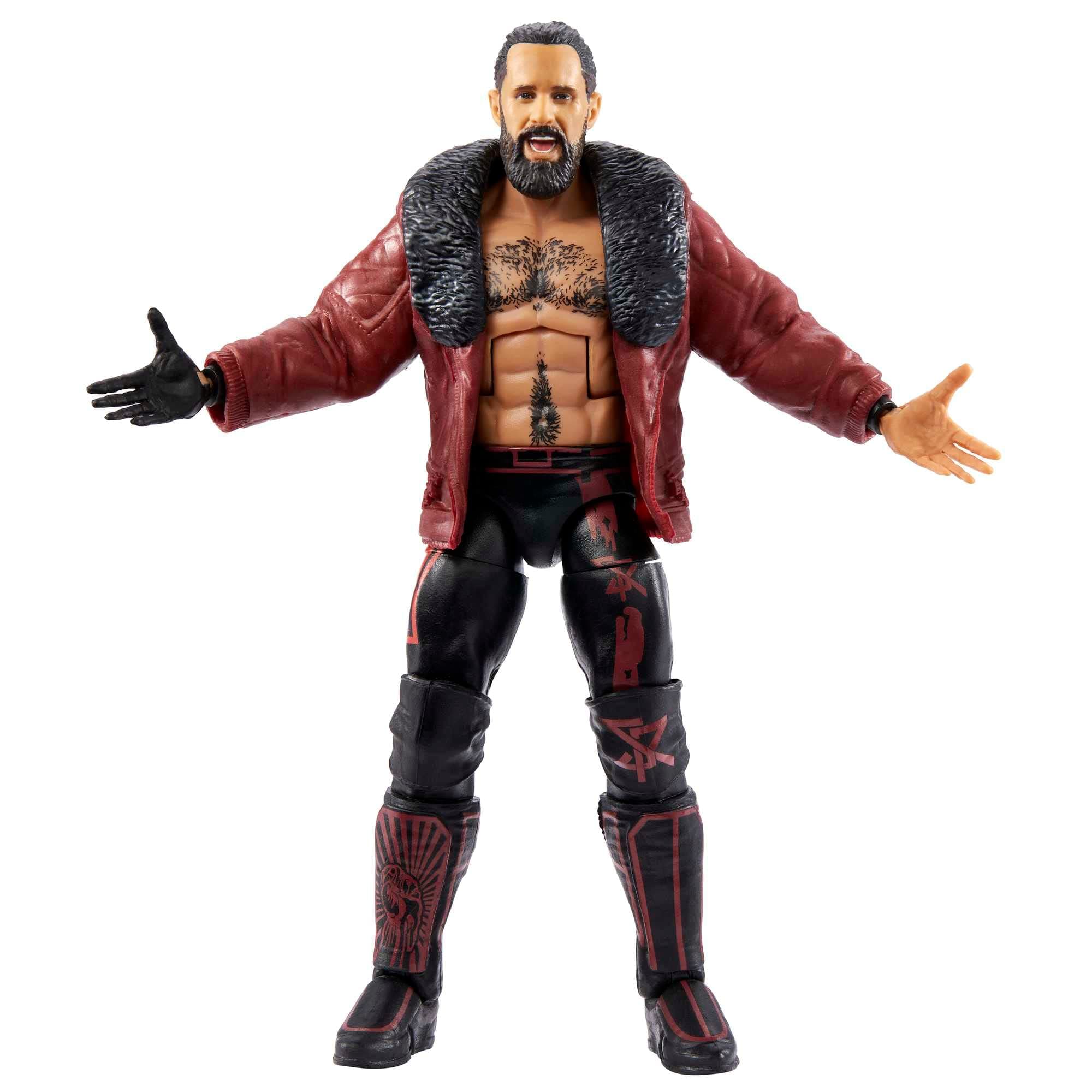 Mattel WWE Elite Collection Action Figure Seth Rollins 6-inch Posable Collectible for WWE Fans Ages 8 Years Old & Up