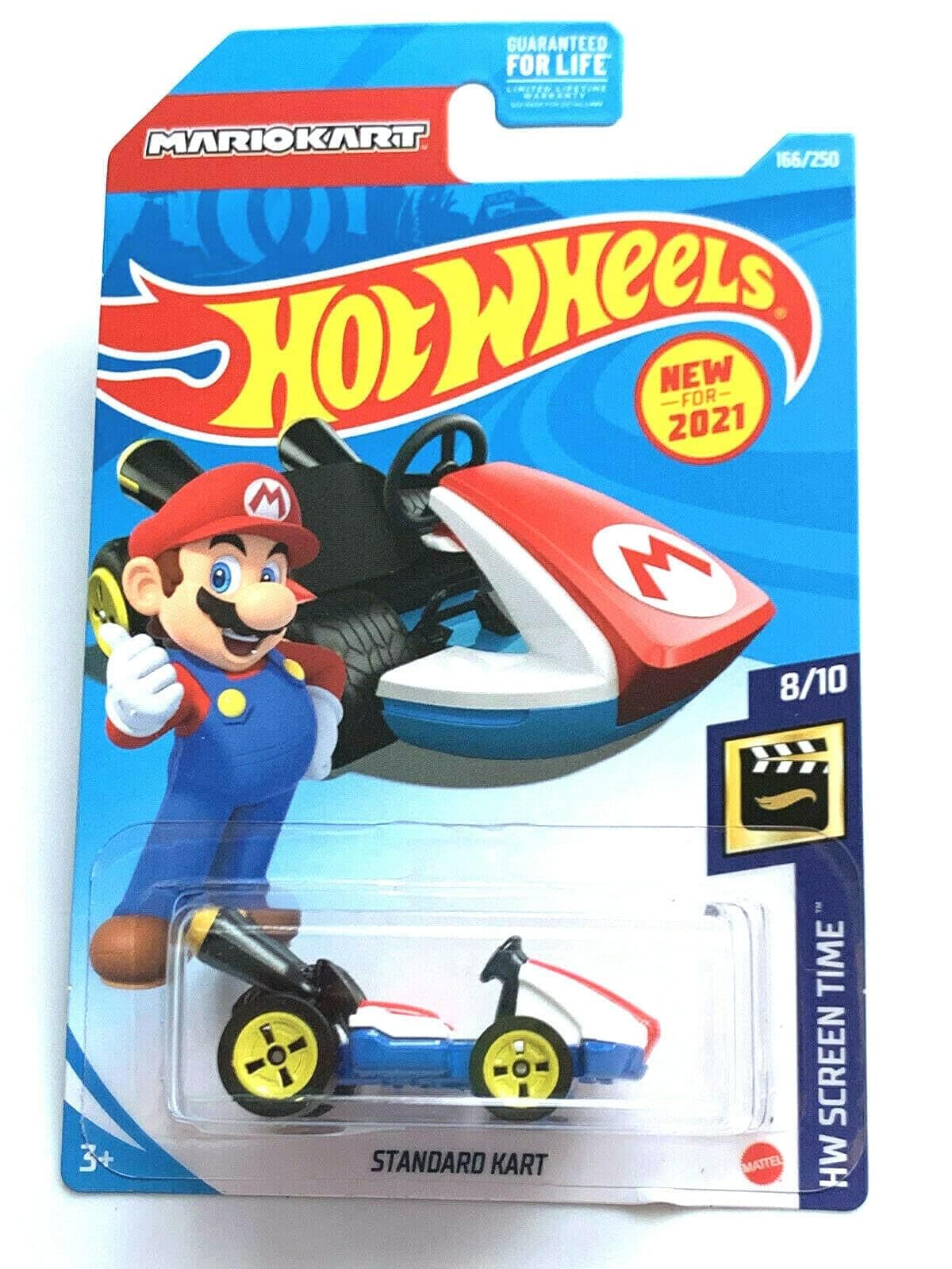 DieCast Mario Kart Standard Kart, 166/250 HW Screen Time 8/10