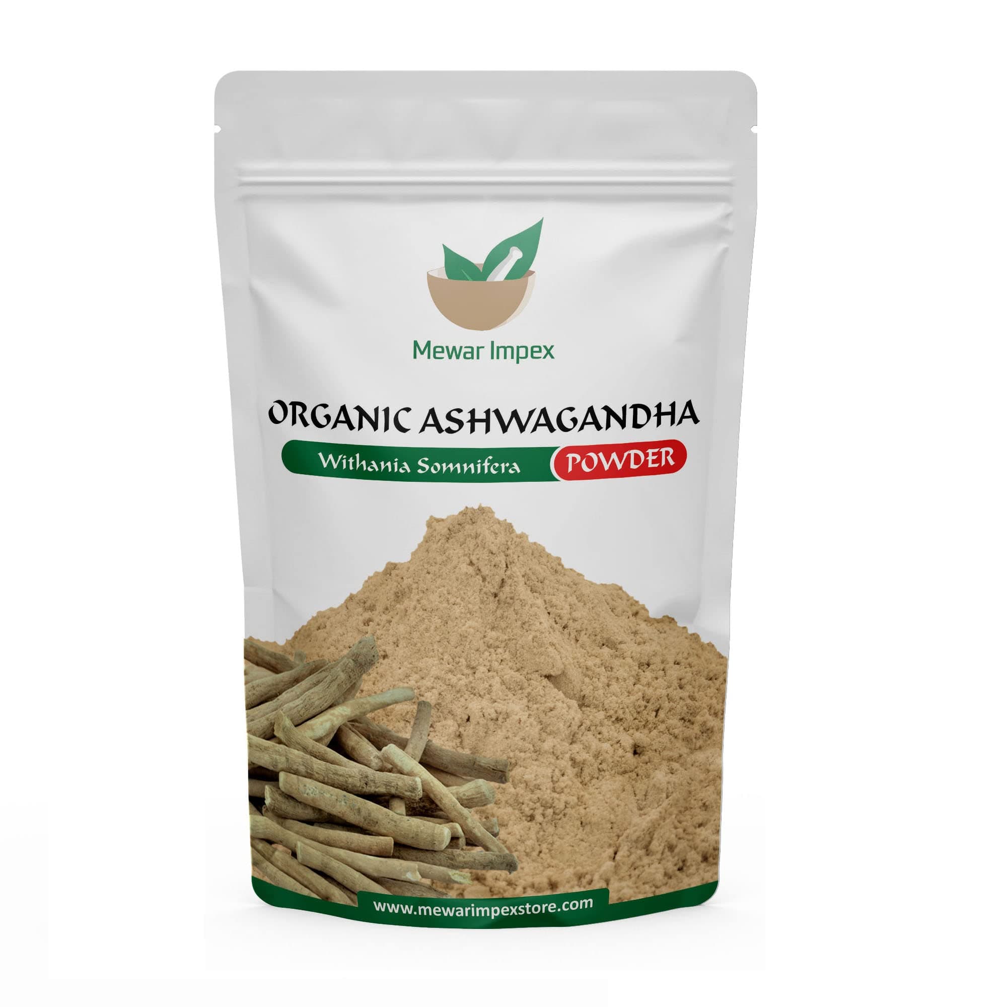 Mewar Impex Ashwagandha Root Powder 900 Gm | Amukkara| Withania Somnifera Helps Fight Anxiety And Stress