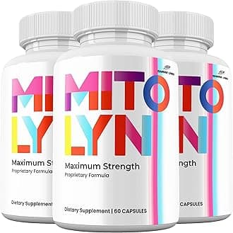 (3 Pack) Mitolyn Capsules, Advanced Formula Supplement, Mito Lyn Pills Official Maximum Strength Support