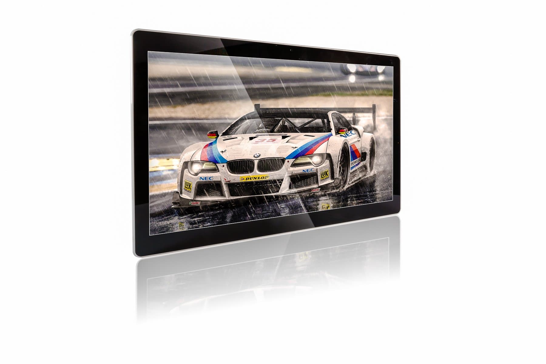 17.3" Ultra Slim All-in-One A7 Desktop PC with Battery - (Intel N3350, HD Graphics 500, Touch Screen, Camera, Wi-Fi, Bluetooth, Windows 10, HDMI, Wireless keyboard and Mouse) (AIO PC)