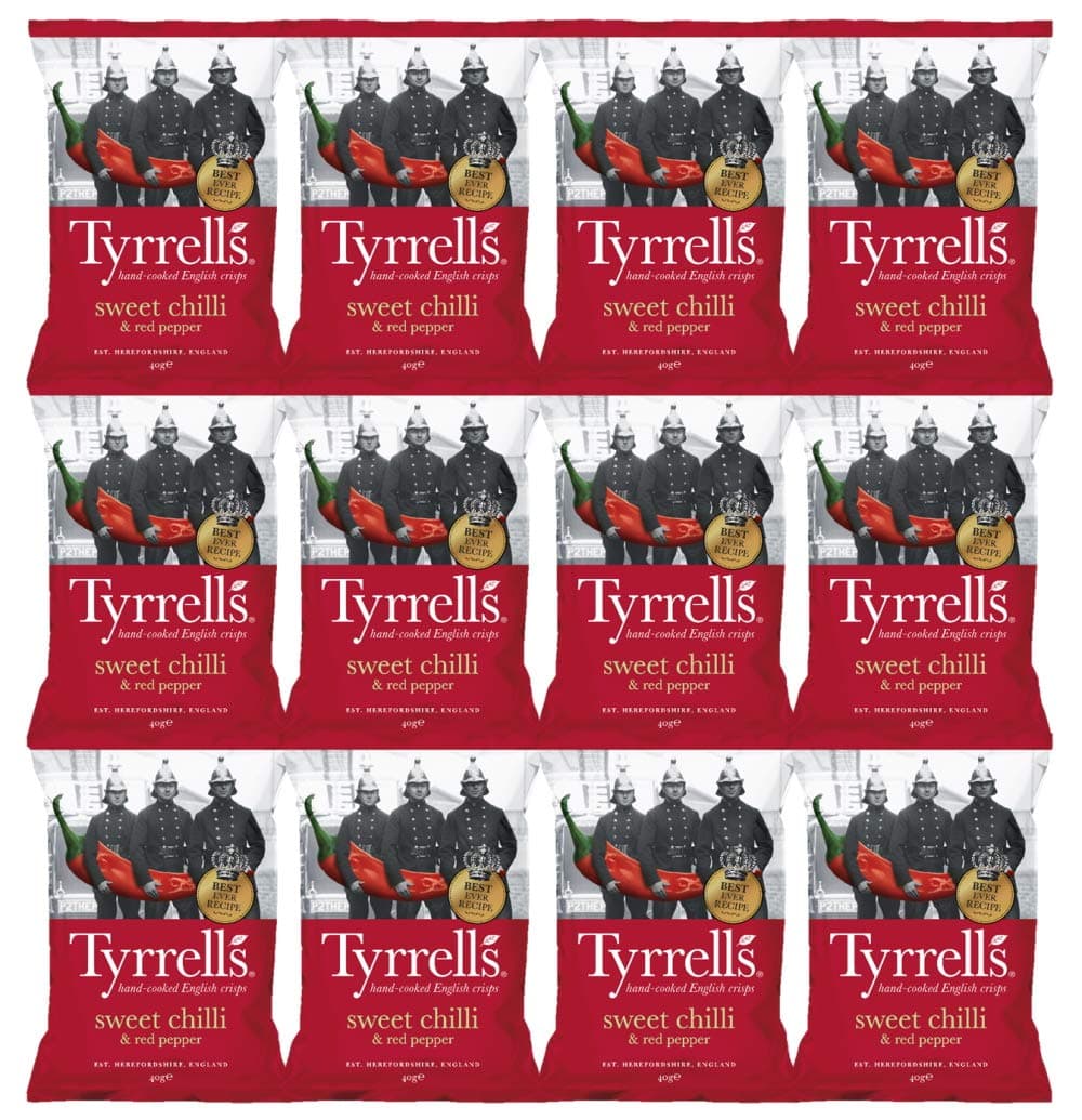 Sweet Chili and Red Pepper- Pack of 12 (40g)