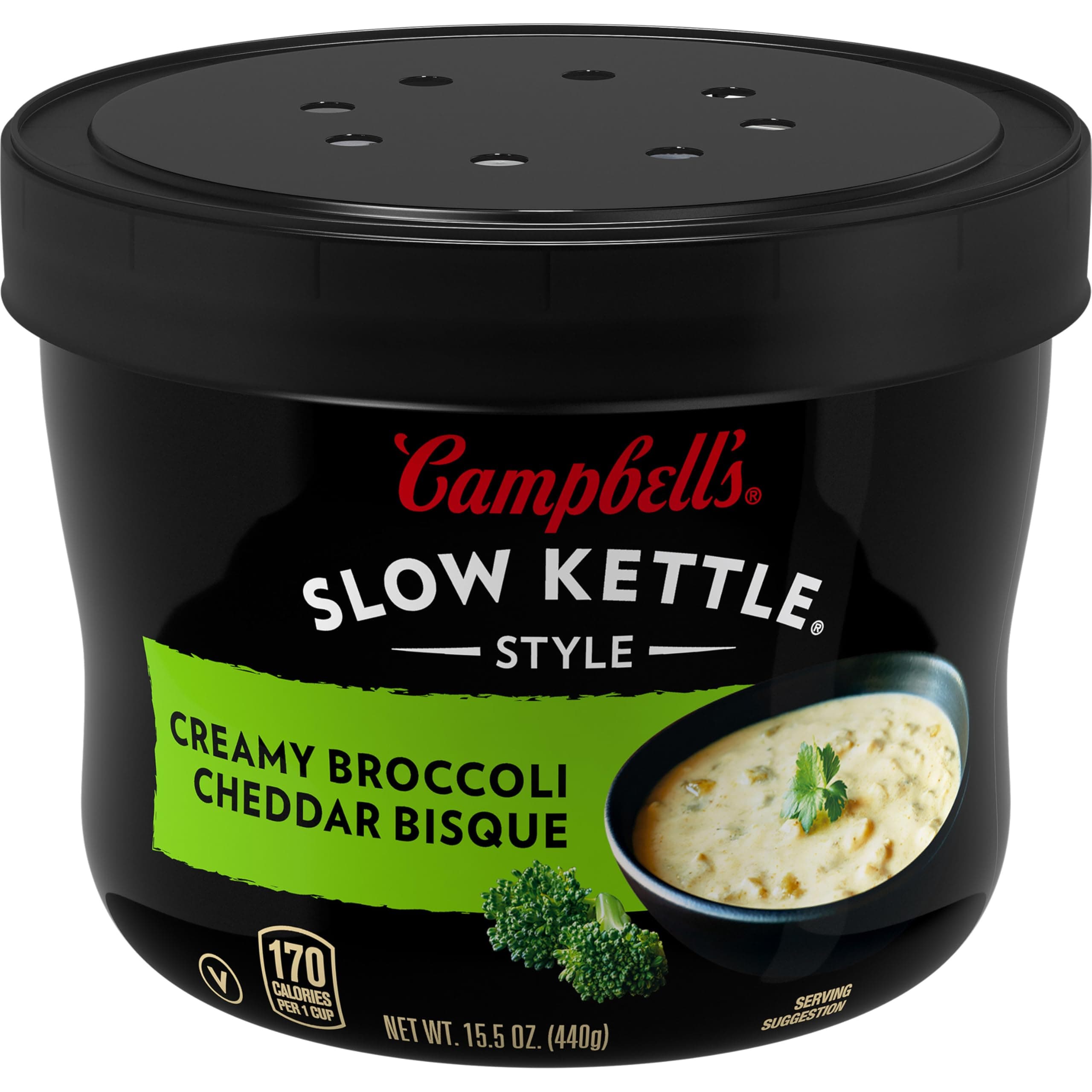 Style Creamy Broccoli Cheddar Bisque, 15.5 oz Microwavable Bowl