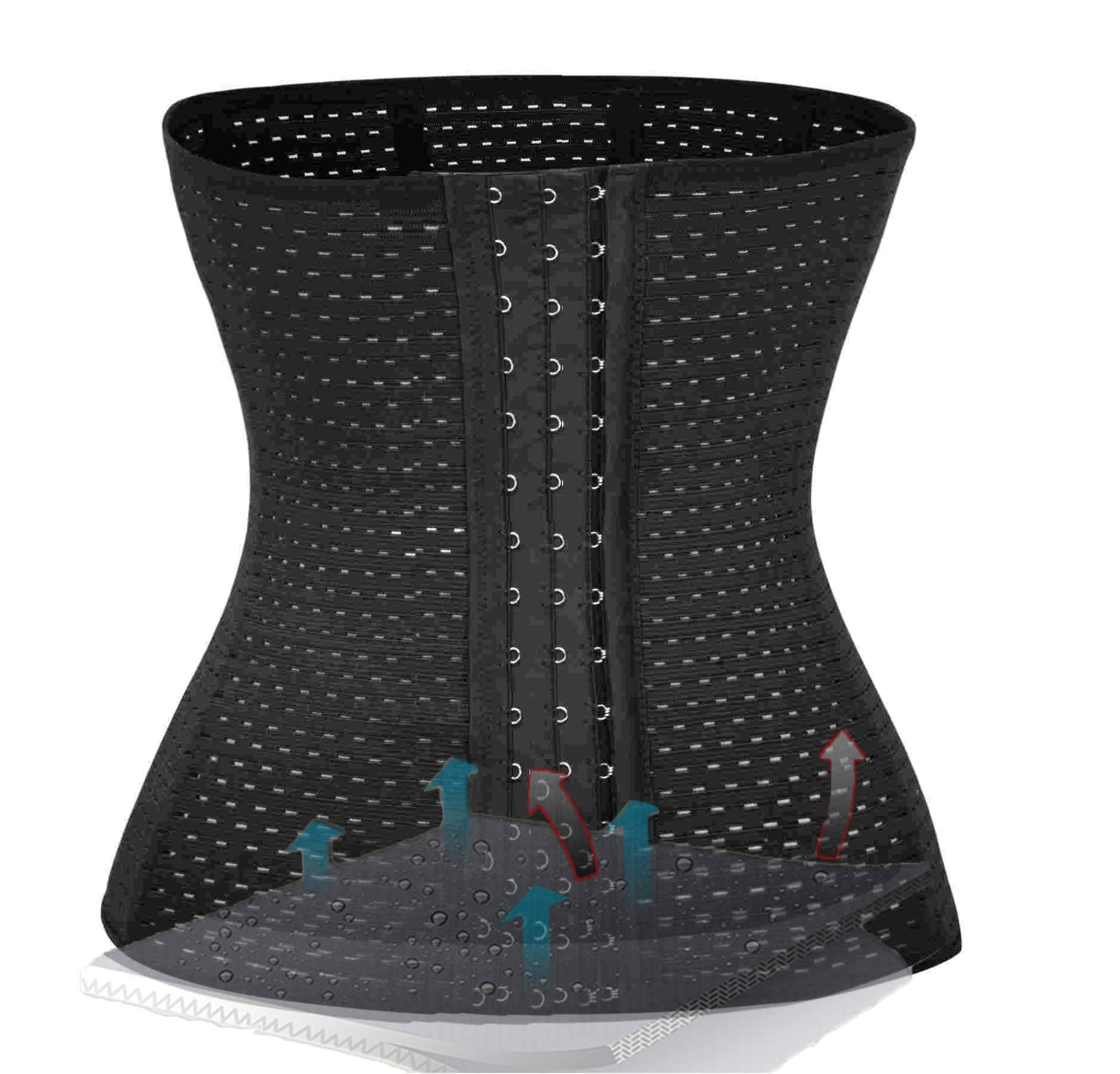 Waist Trainer Cincher Corset Body Shaper for Women Tummy Control Weight Loss 6 Pcs Steel Bone Faja