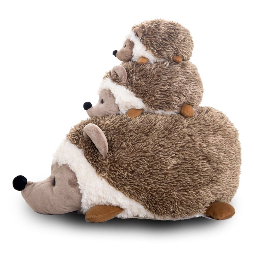 Vobell Cuddly Widelife Animal Hedgehog Soft Doll Plush Stuffed Toy For Children Birthday Gift As Family Decoration (45cm)