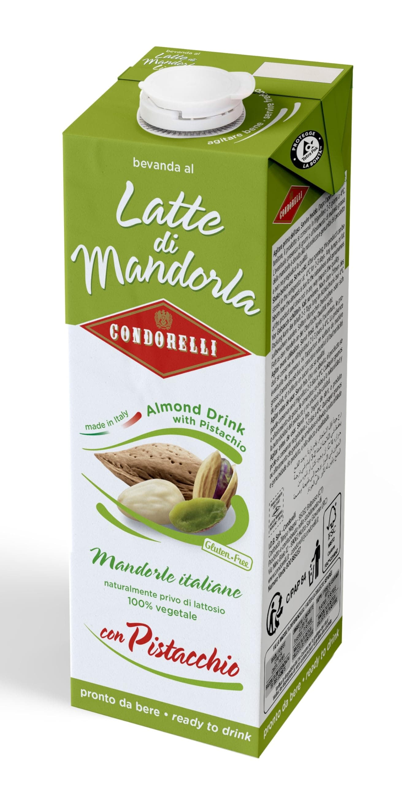Condorelli brik latte di mandorla e pistacchio lt.1 (1000037600)