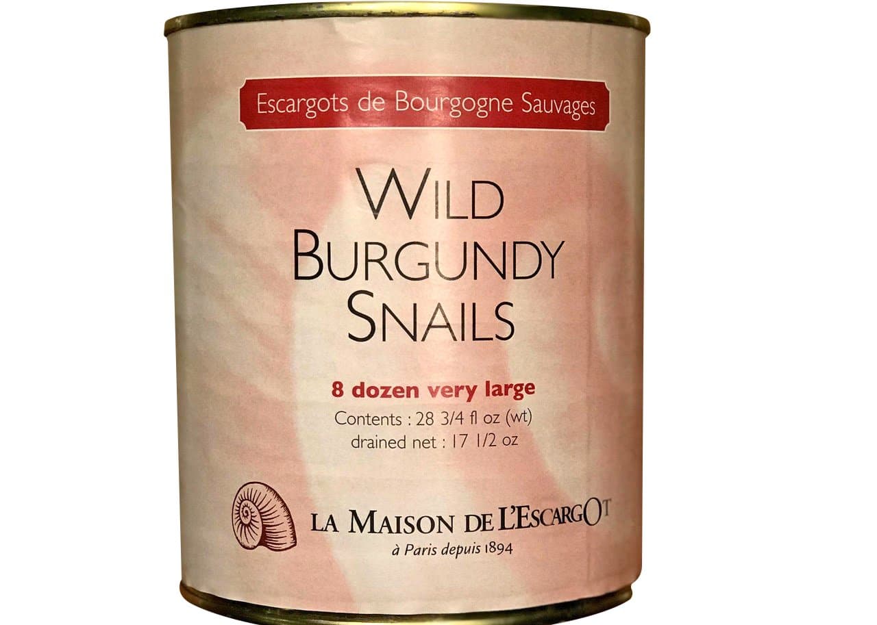Premium Escargot Wild Burgundy Snails – Rated Number One – Best For Escargot Recipes, Various Sizes … (8 Dozen Very Large)