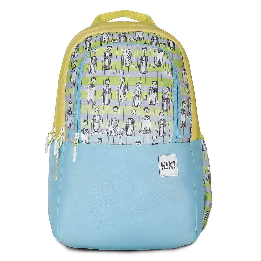 Wildcraft Wiki 2 Character Backpack Yellow (11953 Yellow)