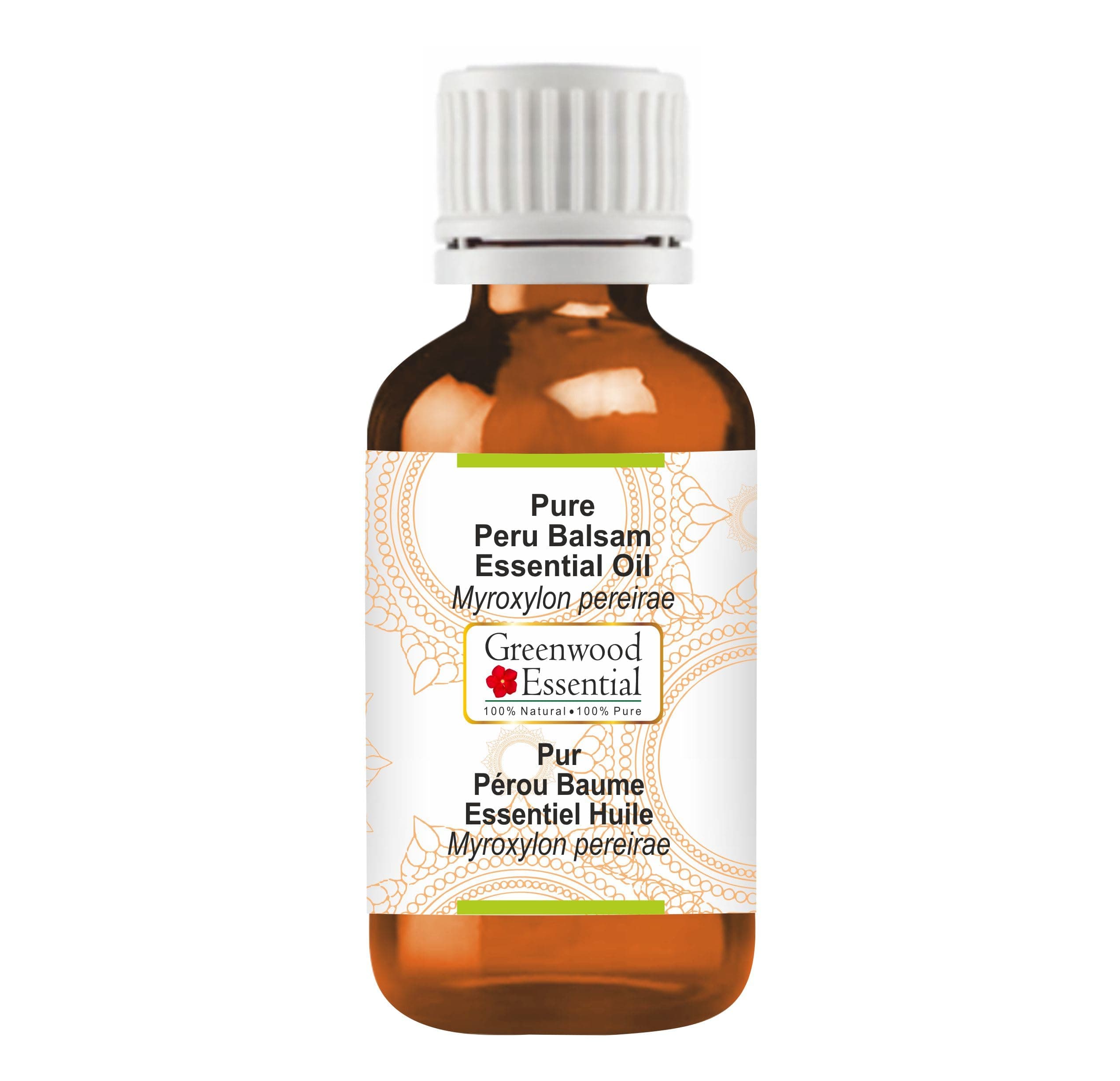 Peru Balsam Essential Oil (Myroxylon pereirae) Pure | Viscous Texture | Rich Aroma | Unisex | All Skin Types |Natural Extract Steam Distilled 30ml (1 oz)