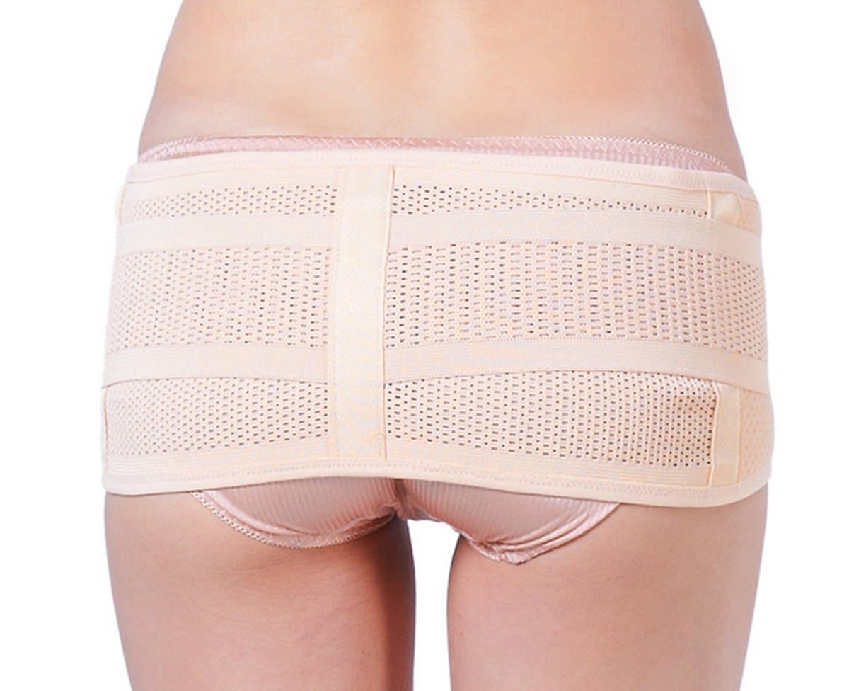 Fasidi Women Postpartum Slimming Corset Girdle Pelvic Re-Shaping Belt Asian Size M