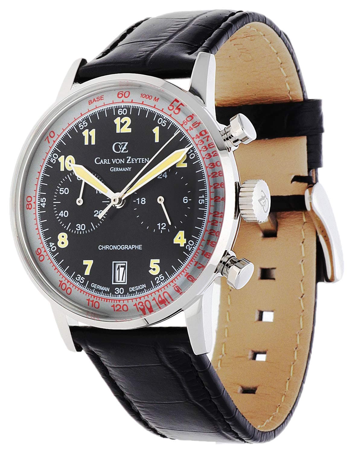 Carl von Zeyten Chronograph Automatic CVZ0020BK