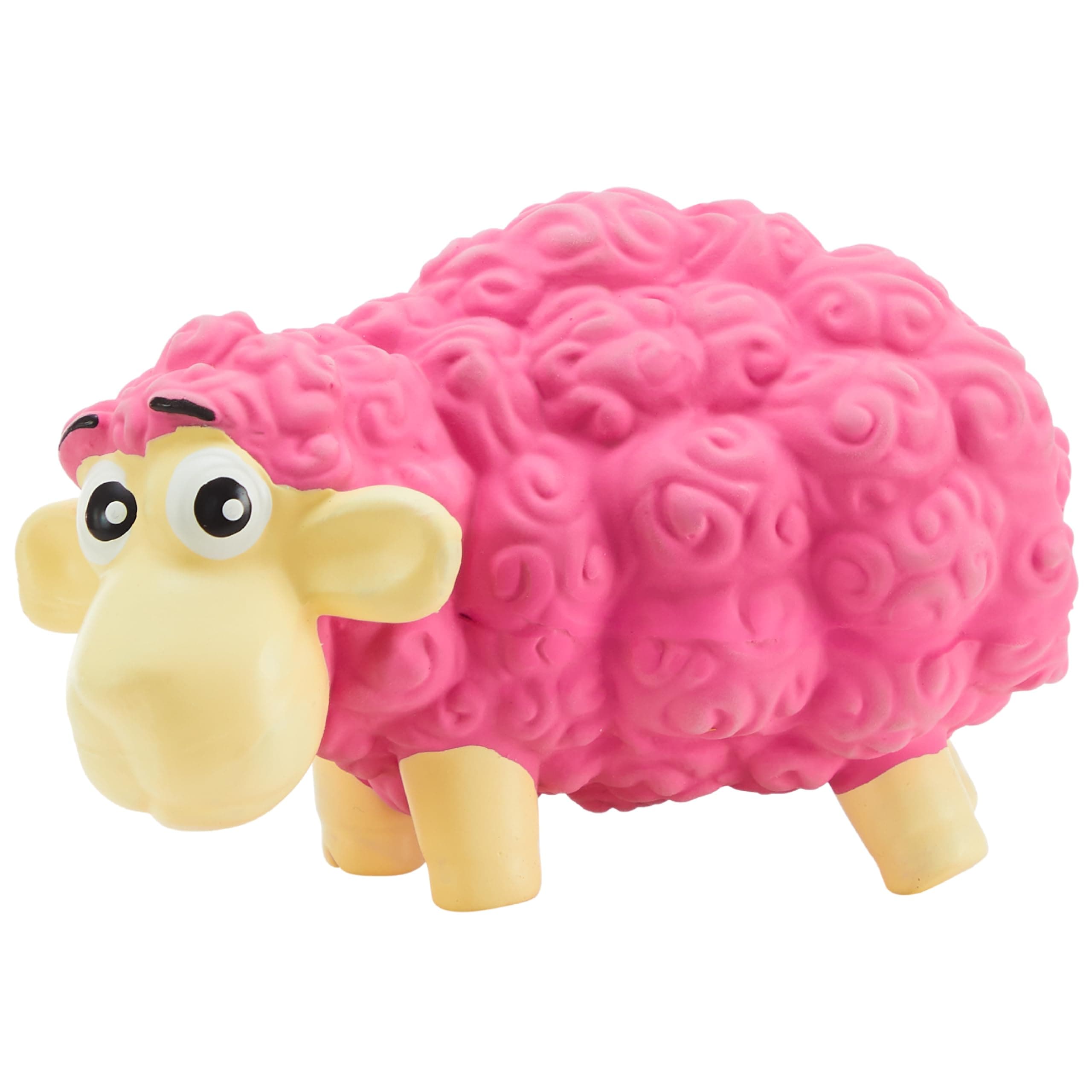 Tootiez Sheep Grunting Latex Rubber Dog Toy, Small