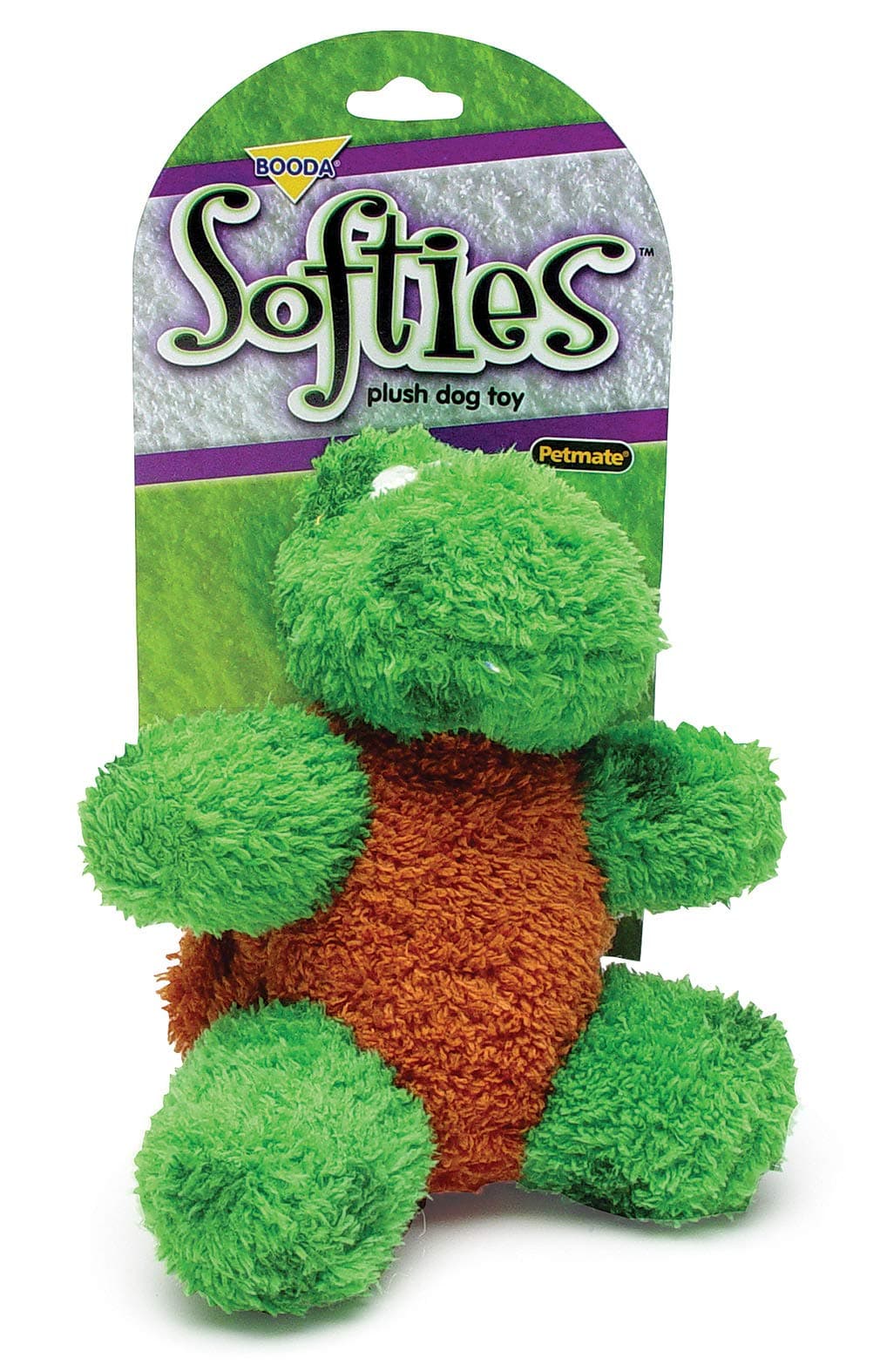 Booda Corporation (Aspen) DAP53512 Softies Toby Turtle Pet Toy, Medium