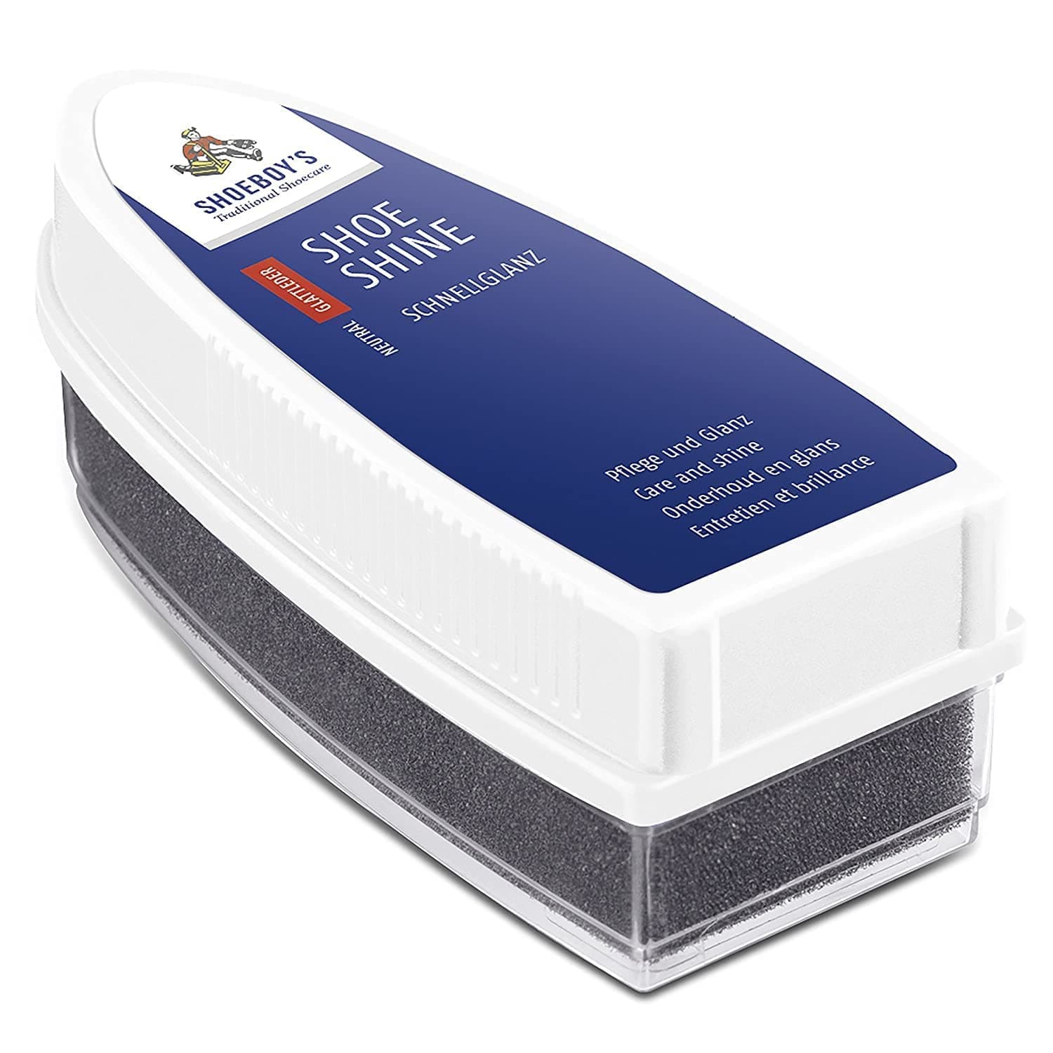Shoeboy's Shoeshine Colour-Neutral Self-Gloss Sponge with Beeswax