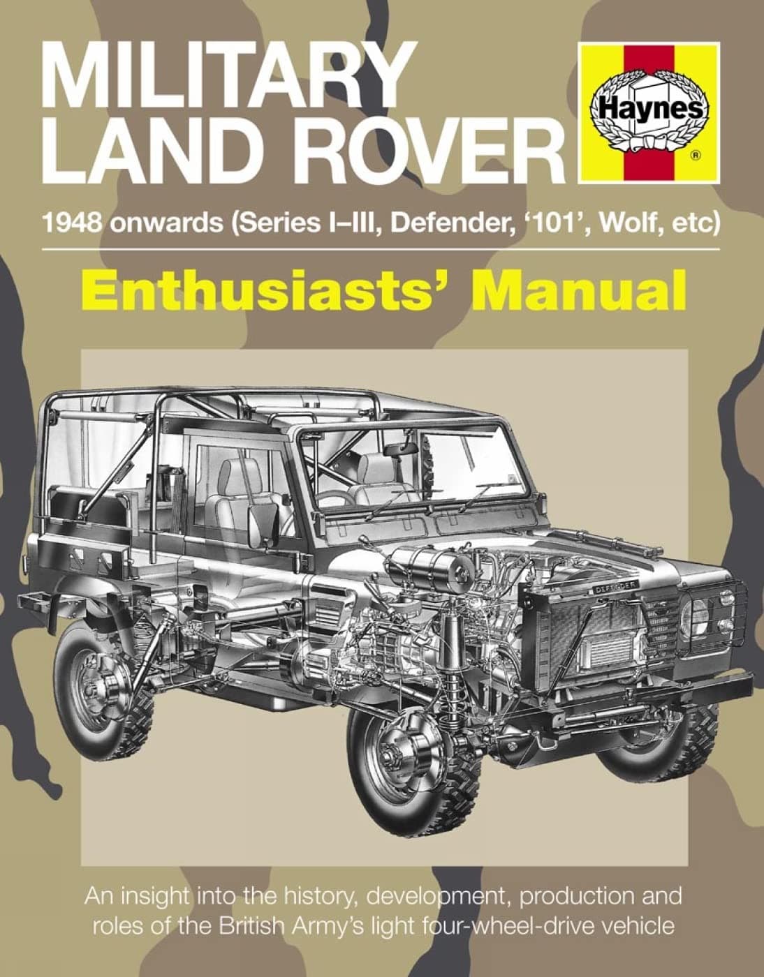 Military Land Rover: 1948 Onwards (Series II/IIA to Defender) (Enthusiasts' Manual) Hardcover – January 1, 2013
