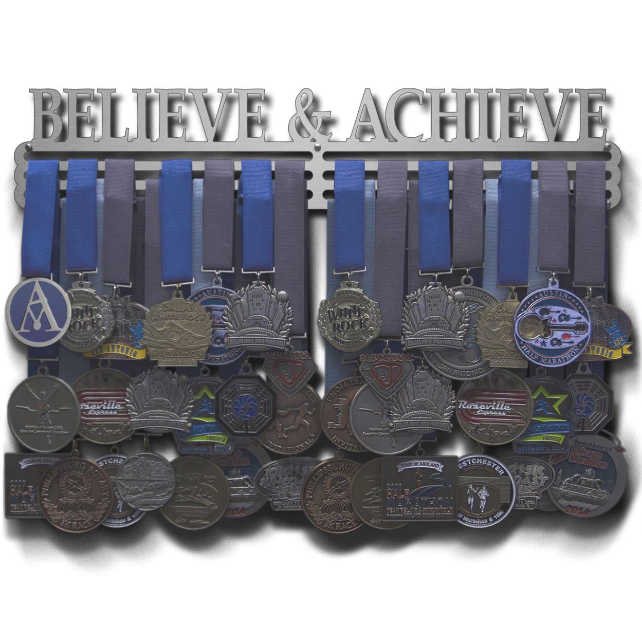 Allied Medal Hangers - Believe & Achieve - Multiple Variations Offered!