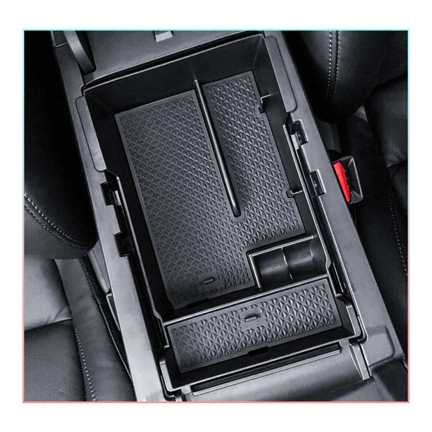 CDEFG Compatible with Mazda 3 BP 2019-2024 2025 UK Car Centre Console Armrest Collection Tray Car Multifunctional Storage Box Organiser Interior Accessories