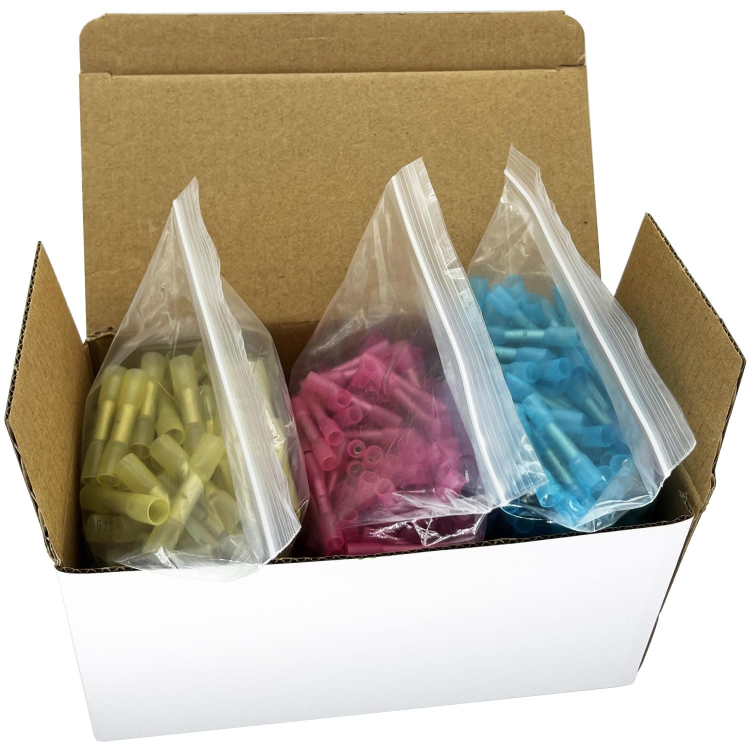 660PCS Heat Shrink Butt Connector, irhapsody 10-12 14-16 18-22AWG Electrical Weatherproof Wire Connectors, Insulated Crimp Waterproof Butt Splice Terminal