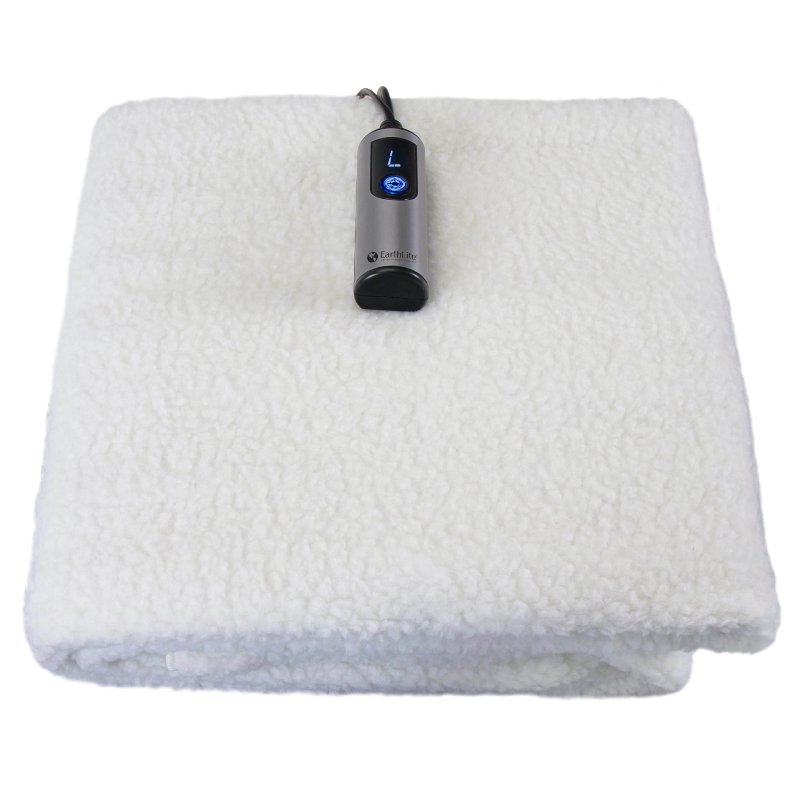 EARTHLITE Massage Table Warmer & Fleece Pad (2 in 1) - 3 Heat Settings, Cozy 0.5" Fleece - Updated Controller (30 x 72)