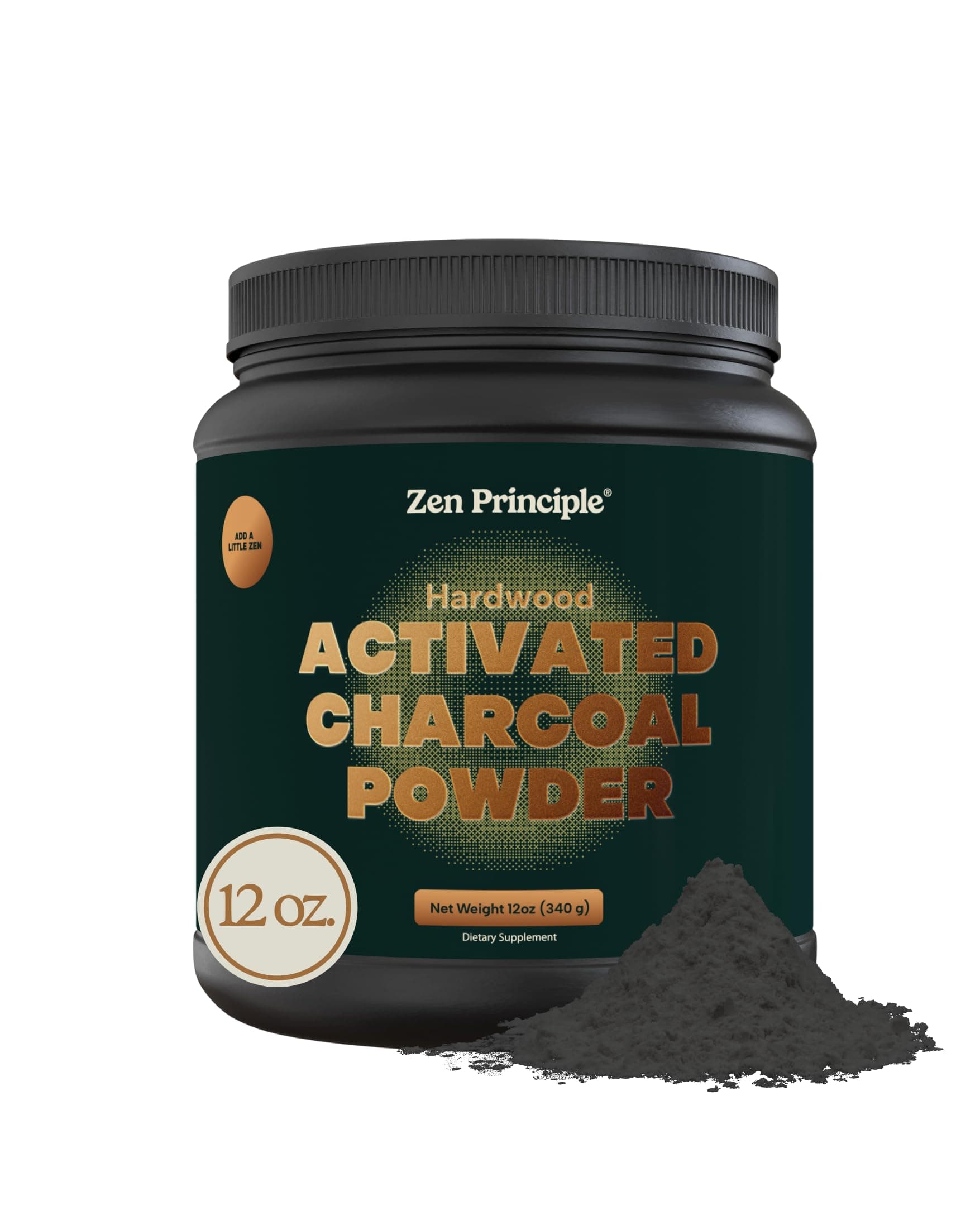 Activated Charcoal Powder only from USA Hardwood Trees. All Natural. Whitens Teeth, Rejuvenates Skin and Hair, Detoxifies, Helps with Digestion, Treats Poisoning. Free Scoop Included. 350ml