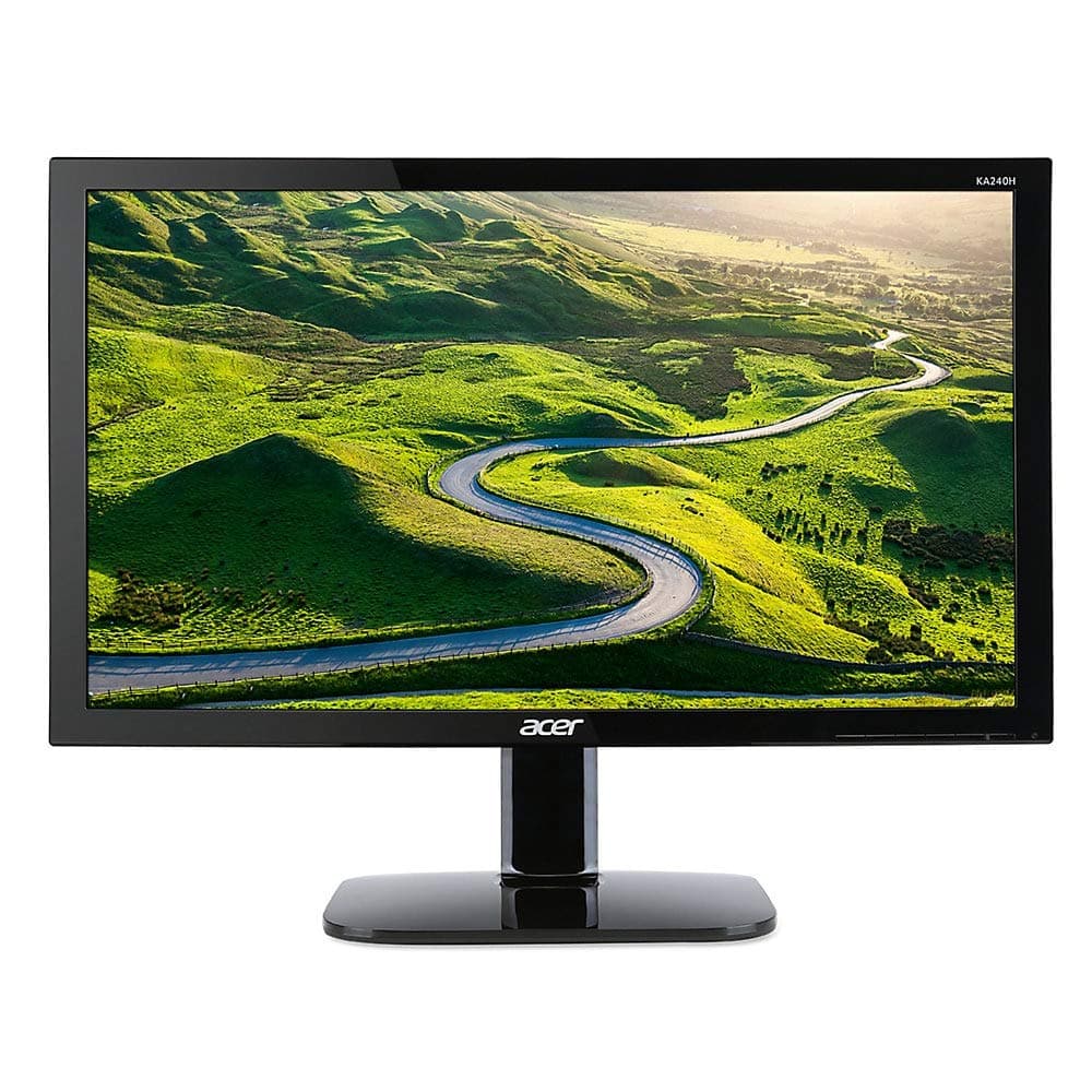 Acer 24" FHD Widescreen LCD Monitor, VESA Mount, KA240H
