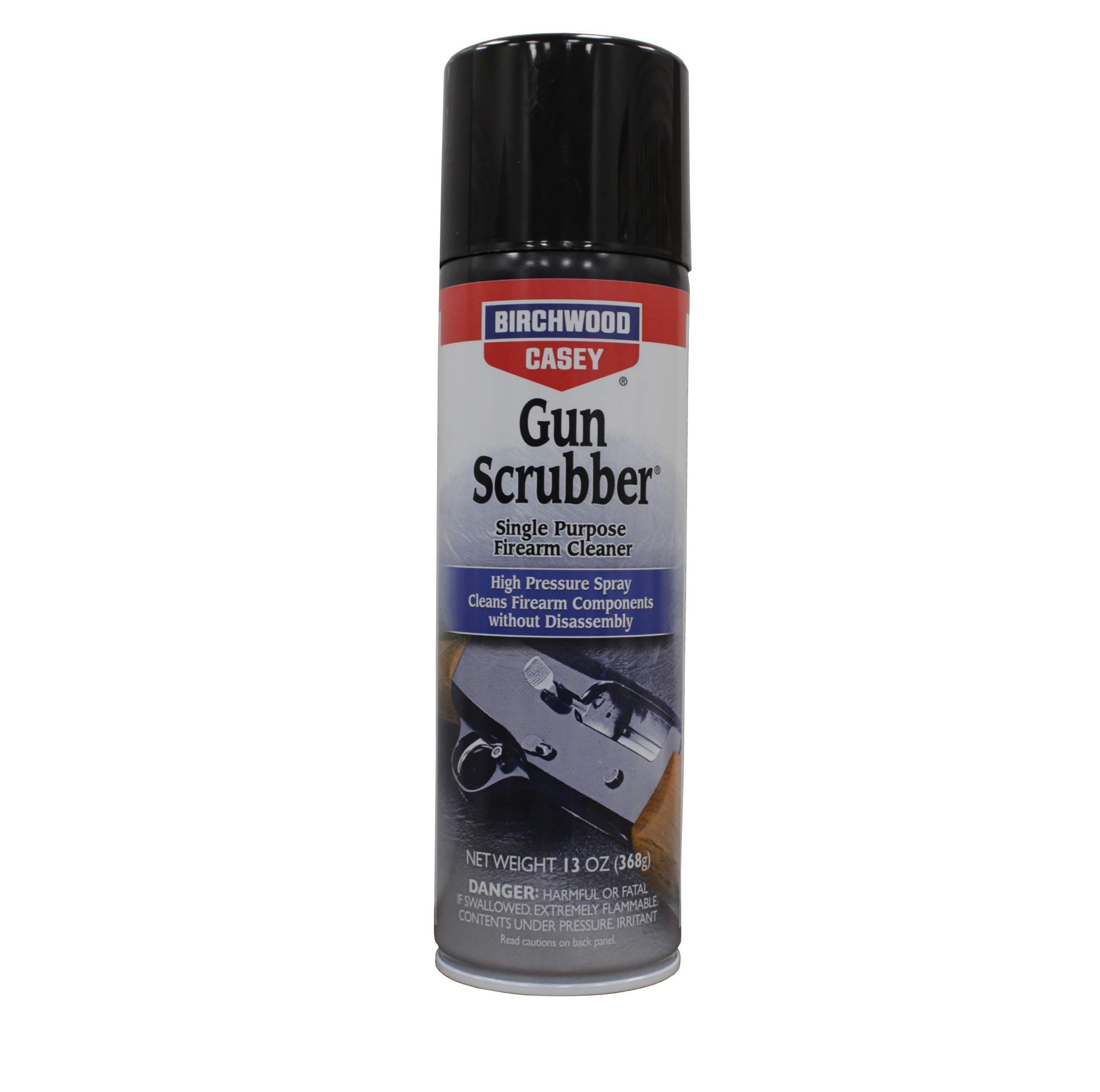 Birchwood Casey Gun Scrubber Single Purpose Gun Cleaner/Degreaser, Aerosol Spray for Gun Cleaning Without Disassembly