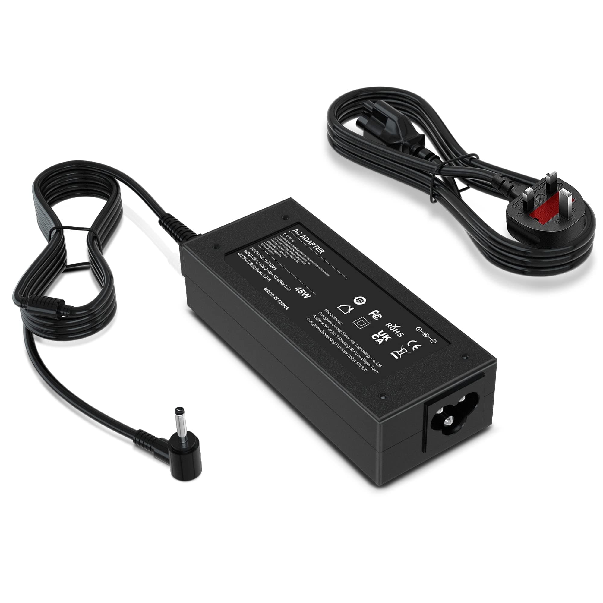 BIUBOTY 45W Laptop Charger Compatible with Lenovo Ideapad 1 3 5 100 110S 120S 310 310S 320 320S 330 330S 510 520 710 S340 S130 S145 C340 Power Adapter