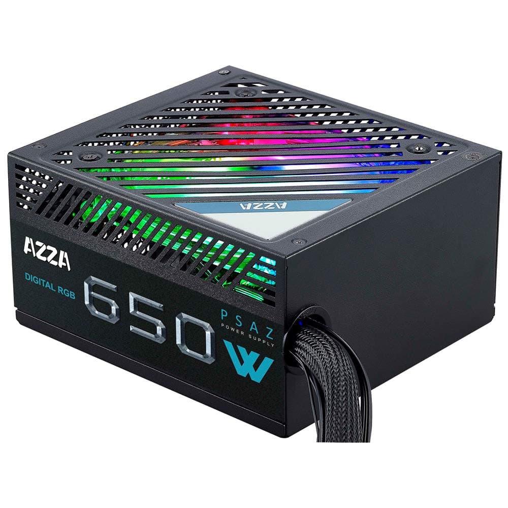 Azza PSAZ-650W(ARGB) 650 WATT Power Supply W/Addressable RGB