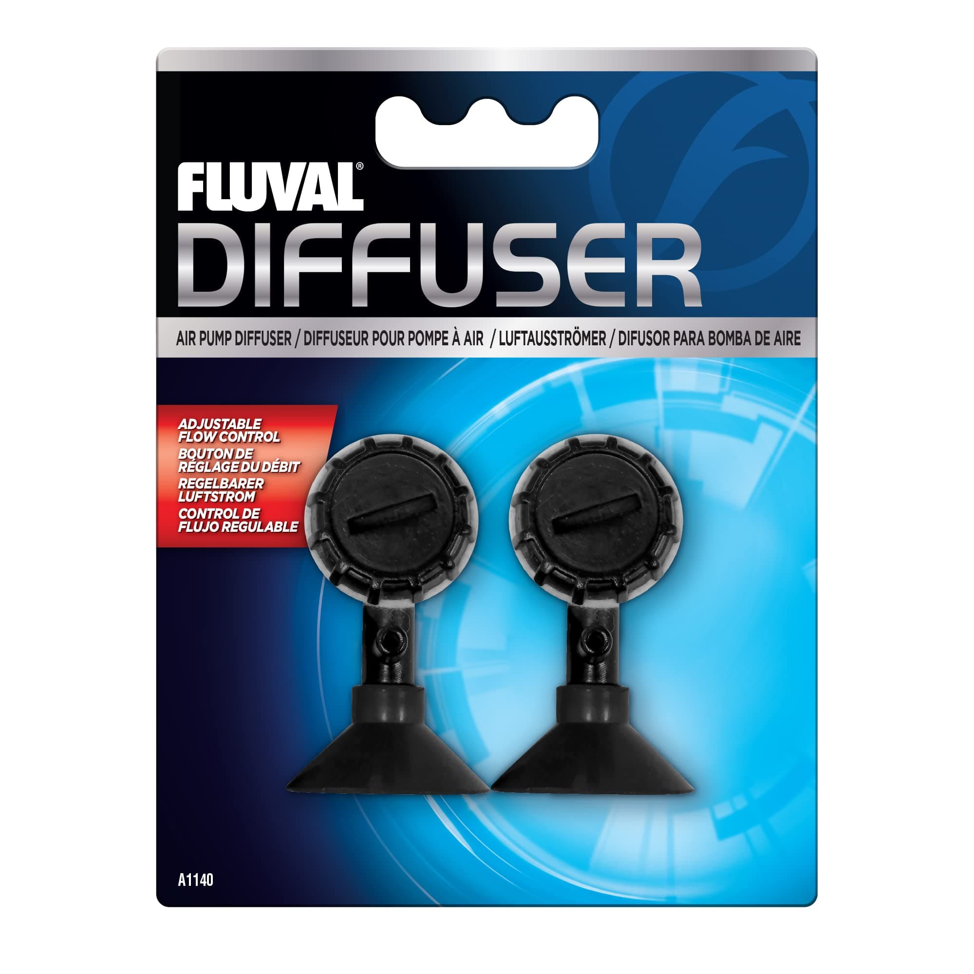 Air Diffuser Pack of 2 for Aquarium Fish Tank Oxygenation