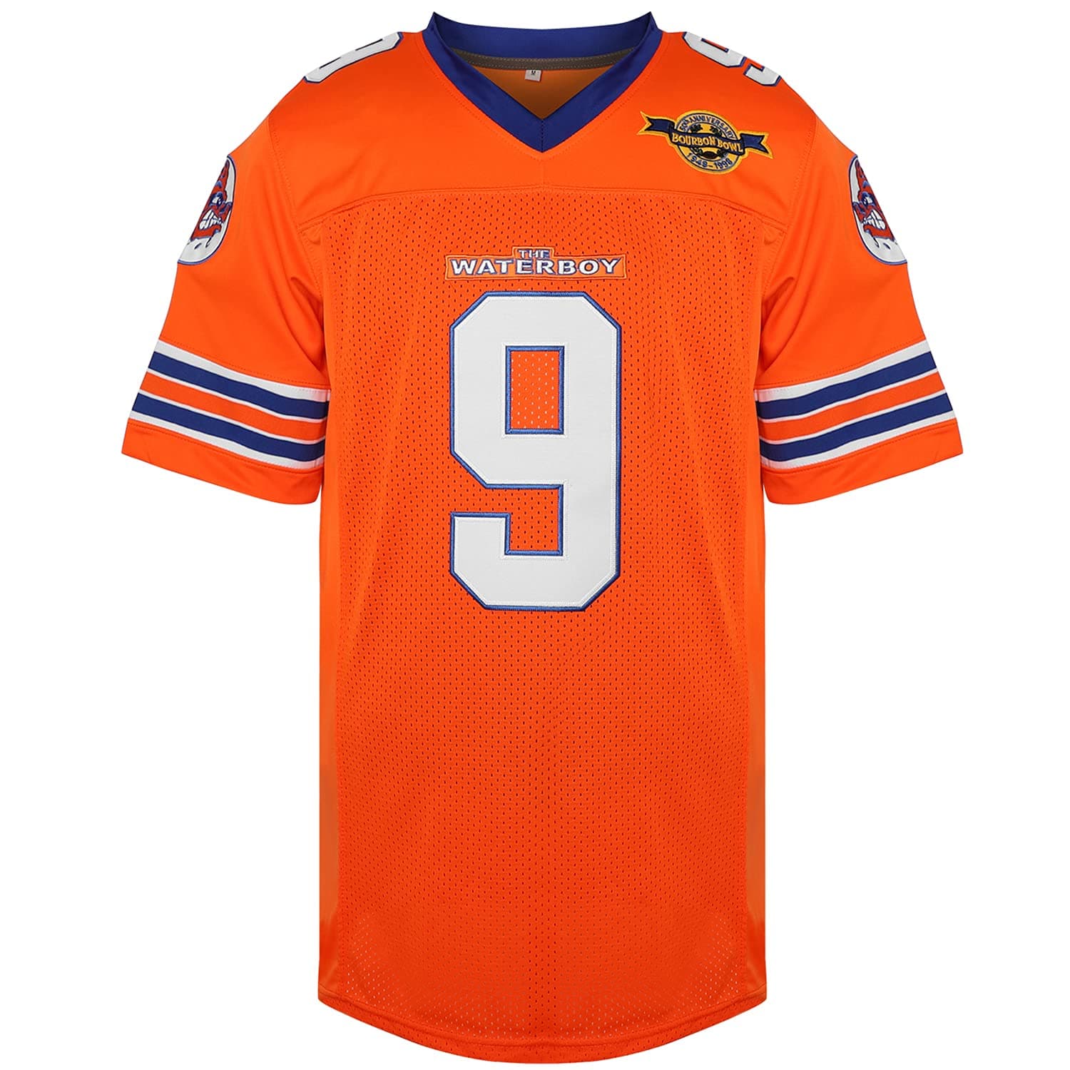 PhoneutrixBobby Boucher #9 The Waterboy Adam Sandler Movie Mud Dogs Bourbon Bowl Football Jersey