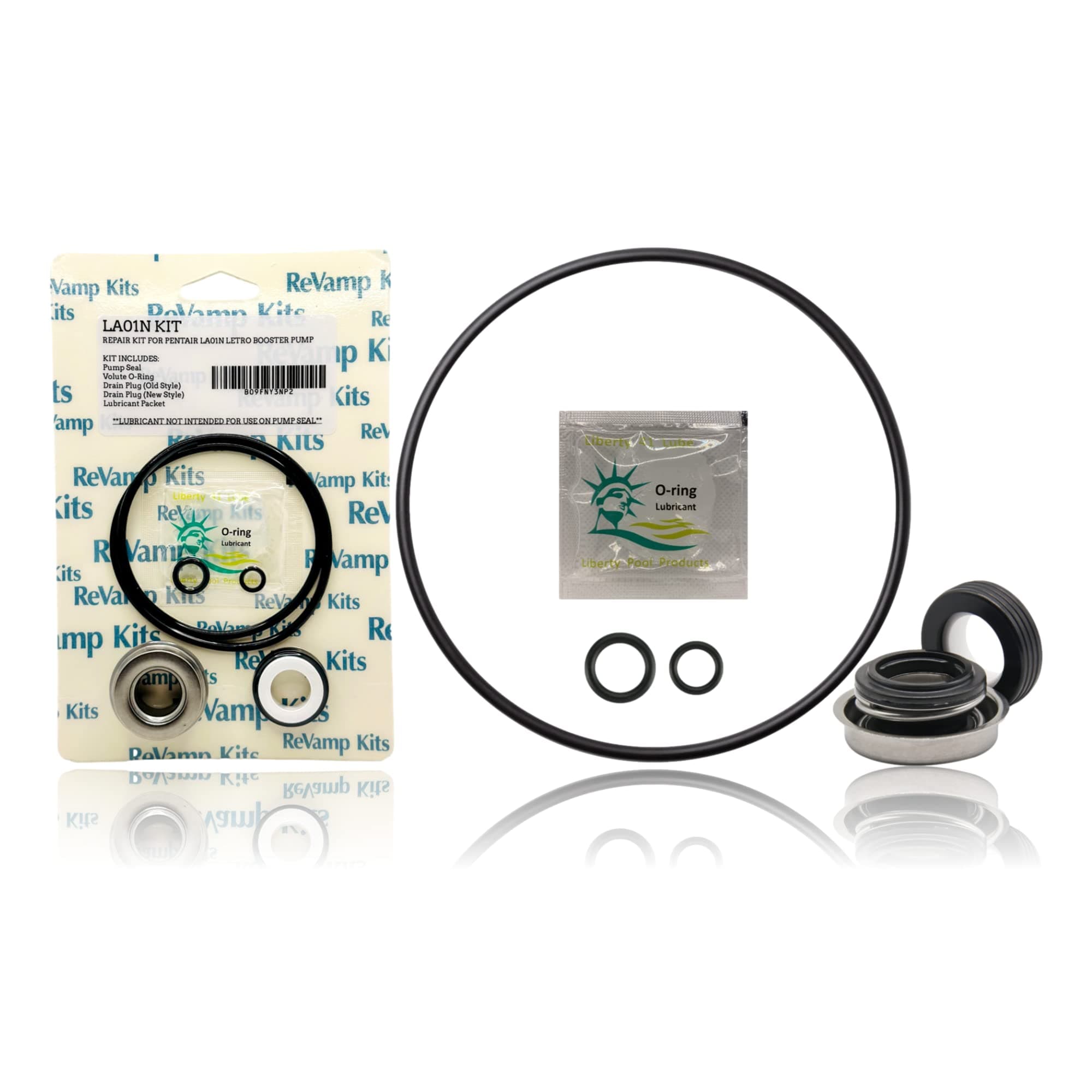 LA01N Pool Pump O-Ring Seal Repair Kit for Pentair Letro Booster Pump