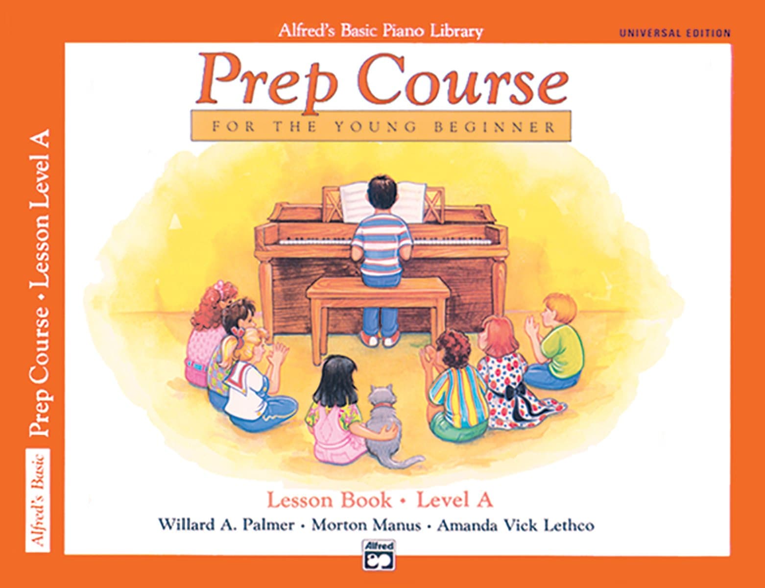 Alfred's Basic Piano Prep Course Lesson Book, Bk A: For the Young Beginner, Book & CD (Alfred's Basic Piano Library, Bk A) Paperback – April 1, 1993